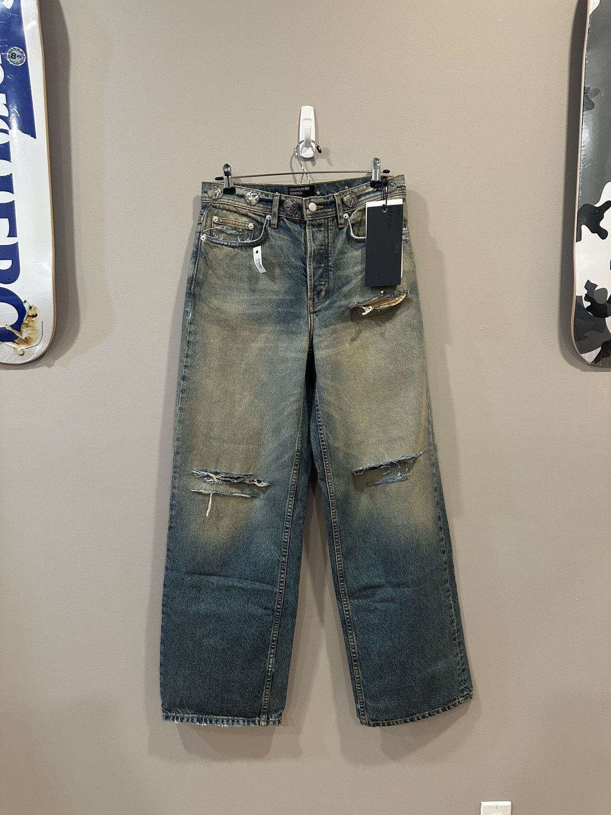 Enfants Riches Deprimes ENFANTS ERD Mud Wash Denim Size US 31 - 1 Thumbnail