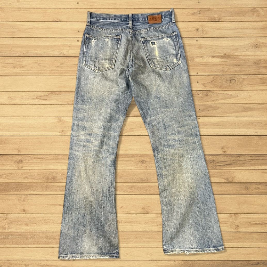 Seditionaries 🔥🔥 Distressed 2009 Gap Slim Fit Boot Thrashed Denim Size US 30 / EU 46 - 1 Thumbnail