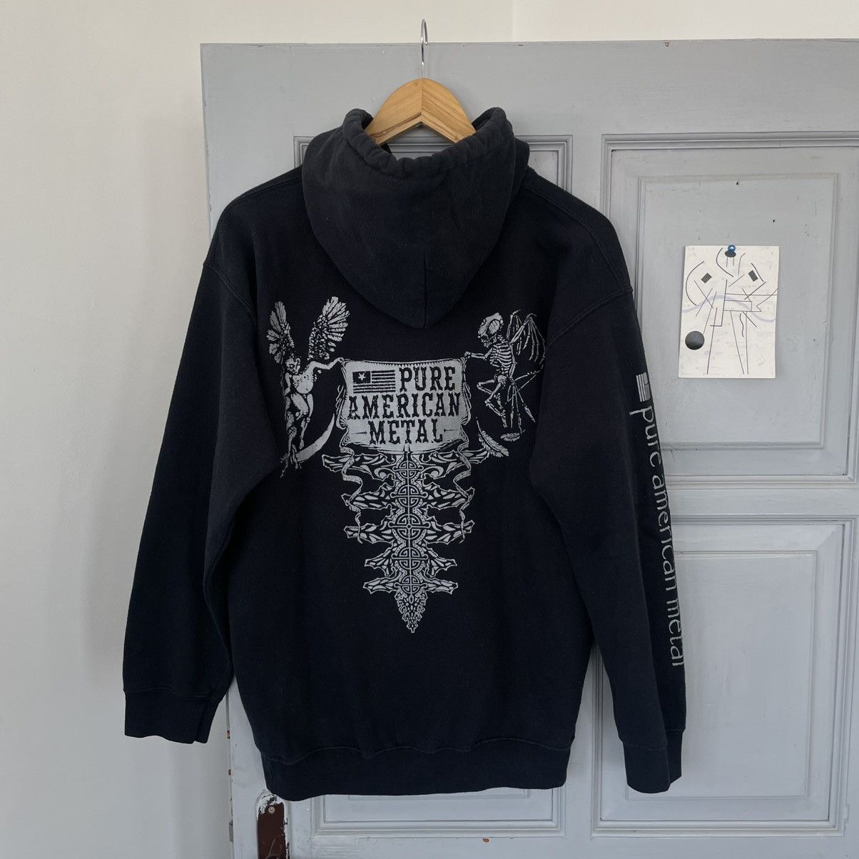 Band Tees Vintage 00’s Lamp Of God True American Metal Hoodie Size US M / EU 48-50 / 2 - 5 Thumbnail