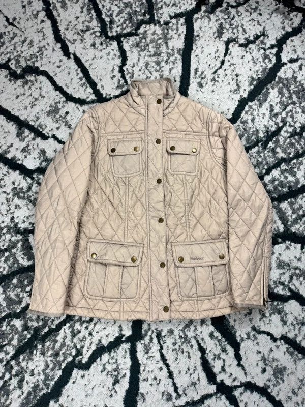 Barbour Barbour quilted jacket cream beige logo 40 Size S / US 4 / IT 40 - 2 Thumbnail
