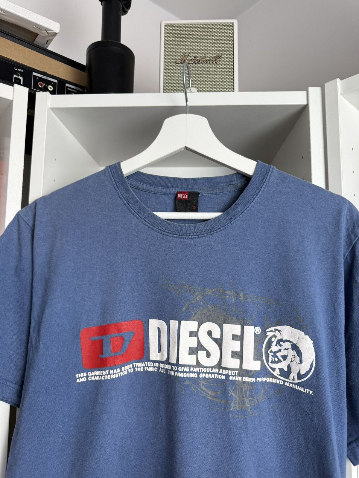 Diesel VIntage y2k Diesel big logo t-shirt M archive avantgarde 00s Size US M / EU 48-50 / 2 - 3 Thumbnail