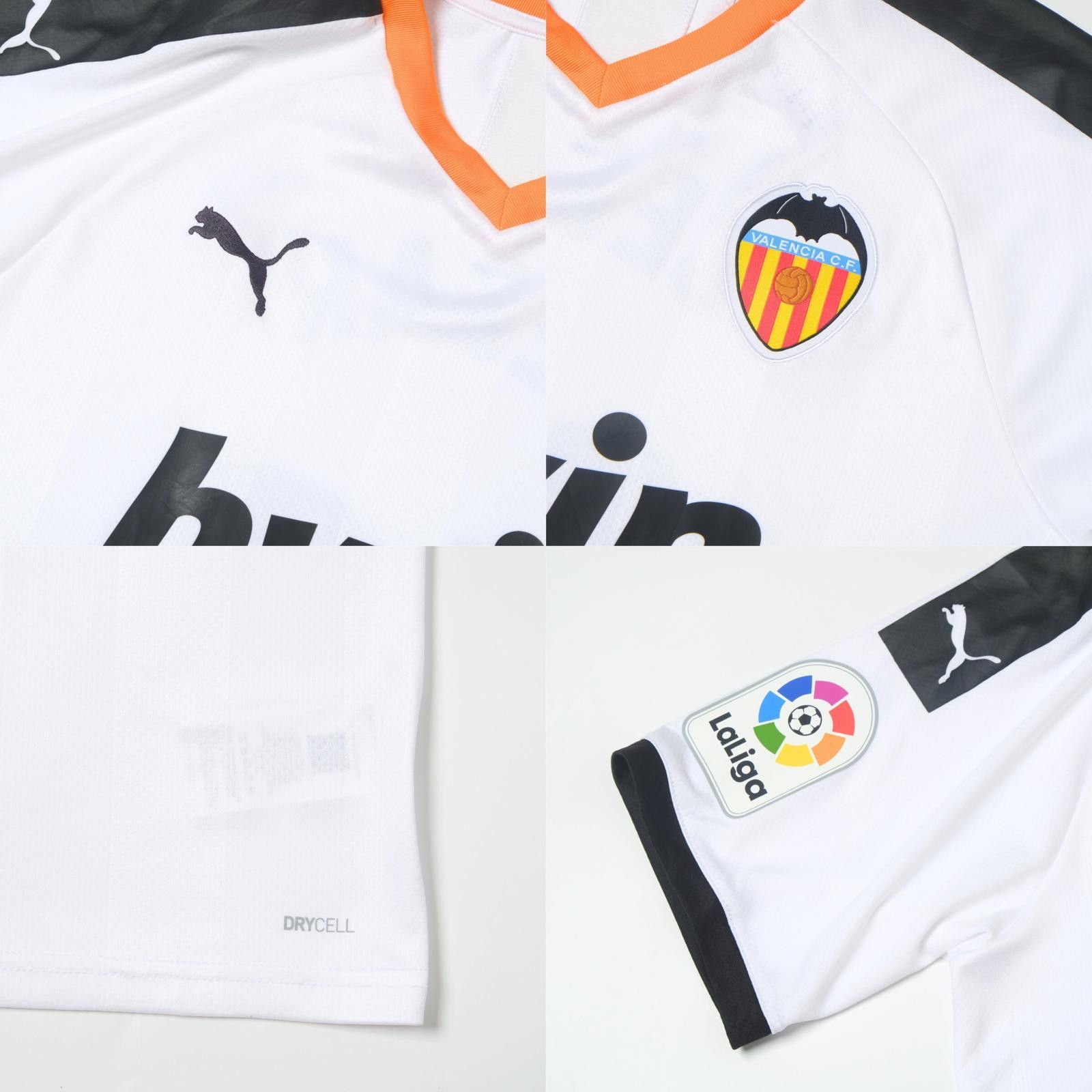 Puma 2019/20 Valencia Home Shirt Cesar (L/XL) Size US L / EU 52-54 / 3 - 7 Thumbnail