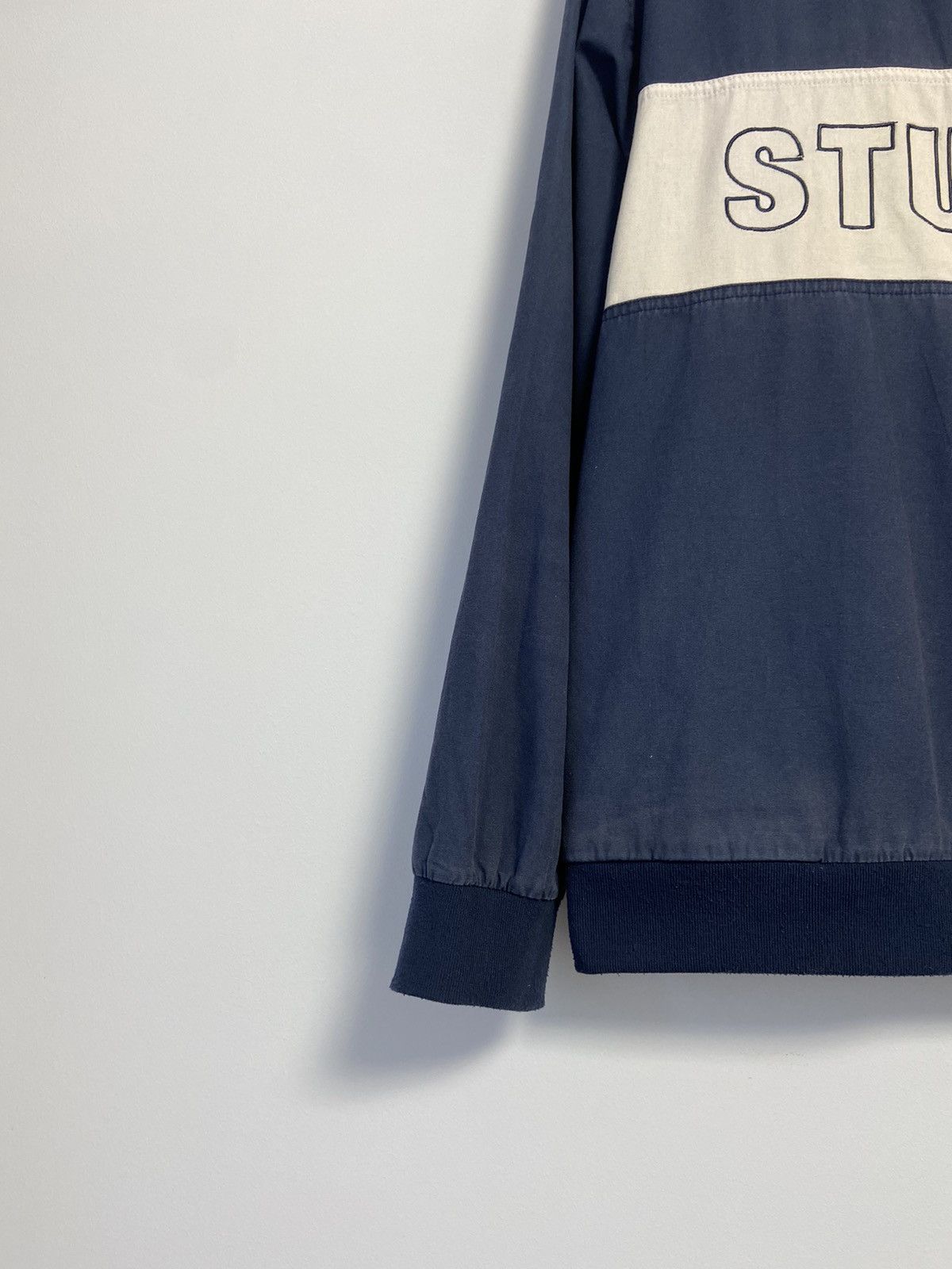 Stussy STUSSY Shirt Rugby Stitches Logo Patchwork Size US M / EU 48-50 / 2 - 4 Thumbnail