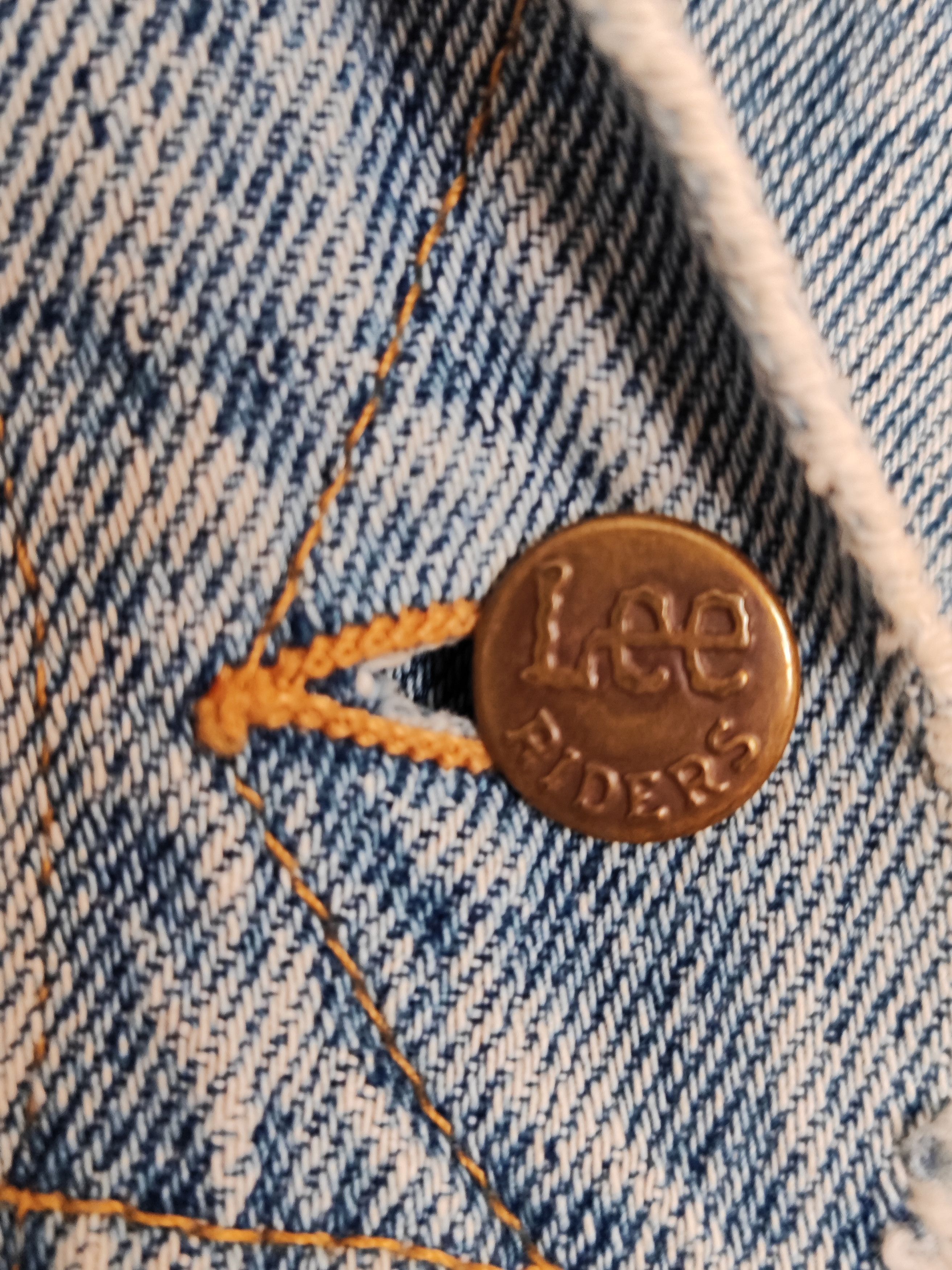 Levi's Lee Riders 220-J Denim Jacket Vintage 90s Size US L / EU 52-54 / 3 - 3 Thumbnail