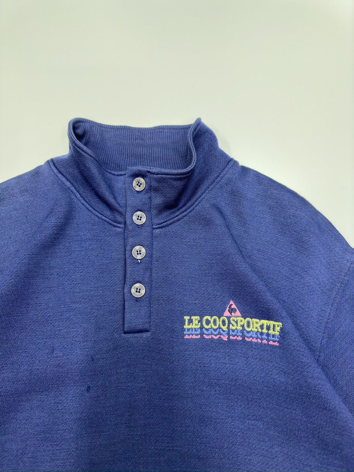 Le Coq Sportif × Sports Specialties × Vintage Vintage Le Coq Sportif Sweatshirt A622 Size US M / EU 48-50 / 2 - 2 Thumbnail