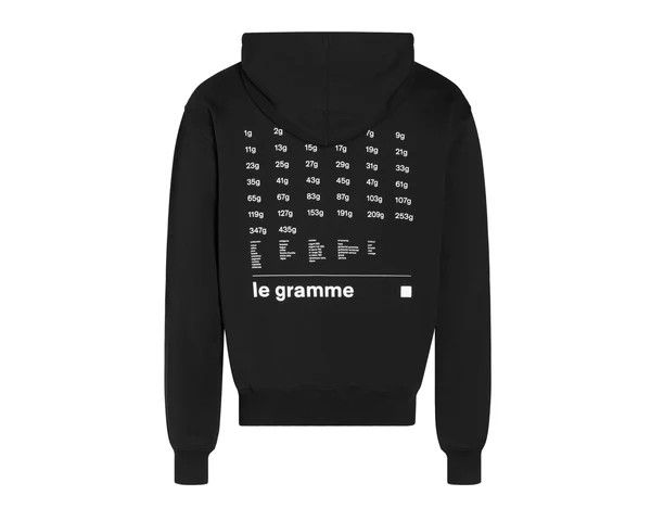 Le Gramme black hoodie 380g Size US M / EU 48-50 / 2 - 3 Thumbnail
