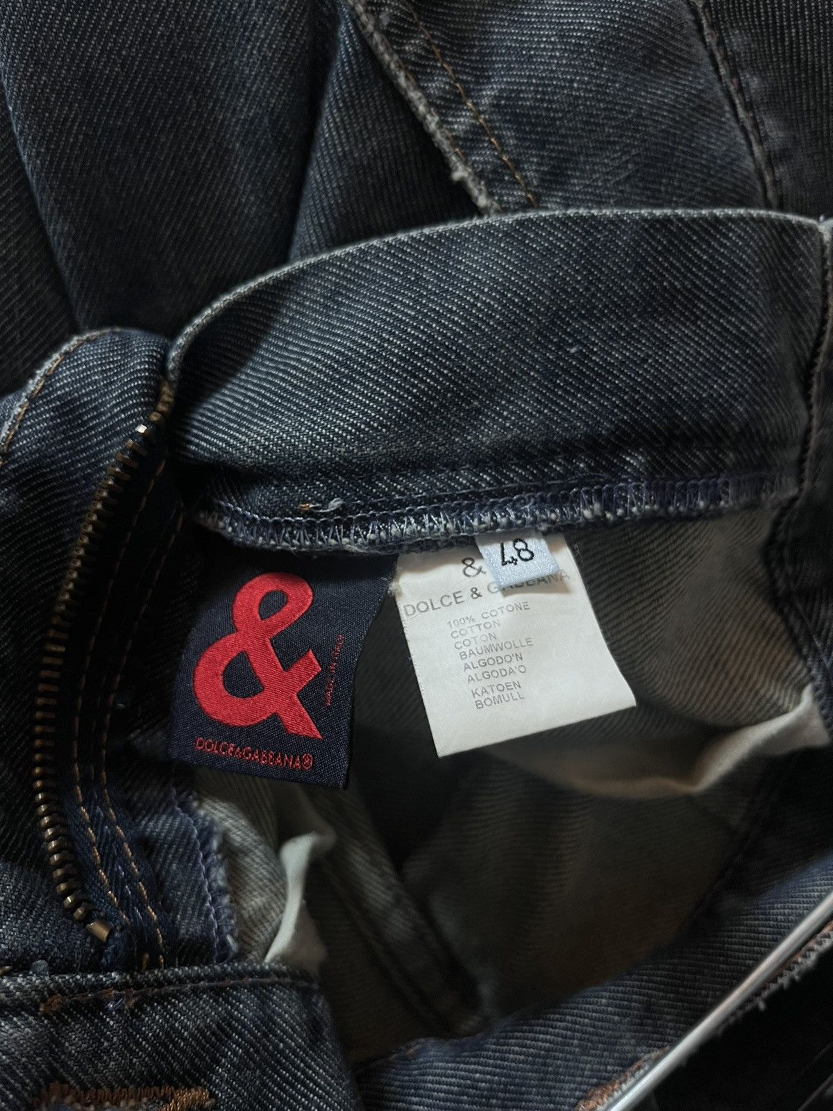 Dolce & Gabbana D&G Double Knee Heavy Cargo Denim Size US 32 / EU 48 - 7 Thumbnail