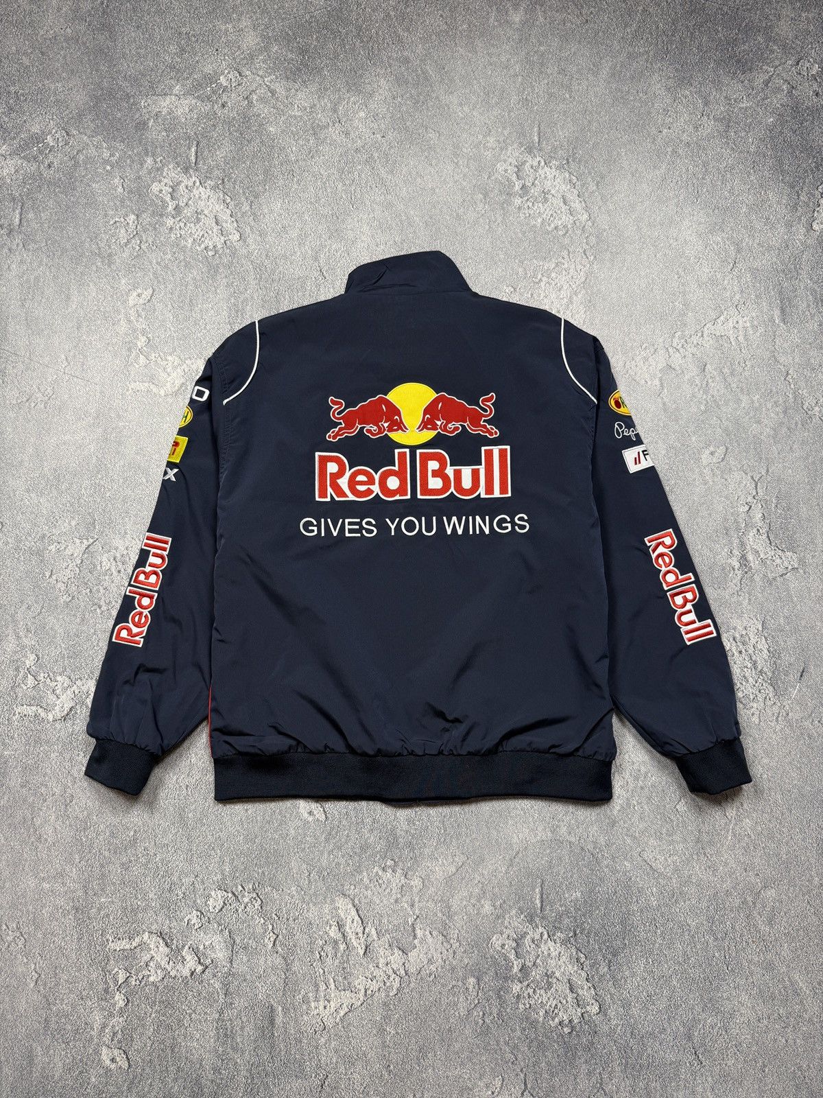 Red Bull Red Bull Infinity Racing F1 Team Windbreaker Bomber Jacket Size US L / EU 52-54 / 3 - 2 Thumbnail