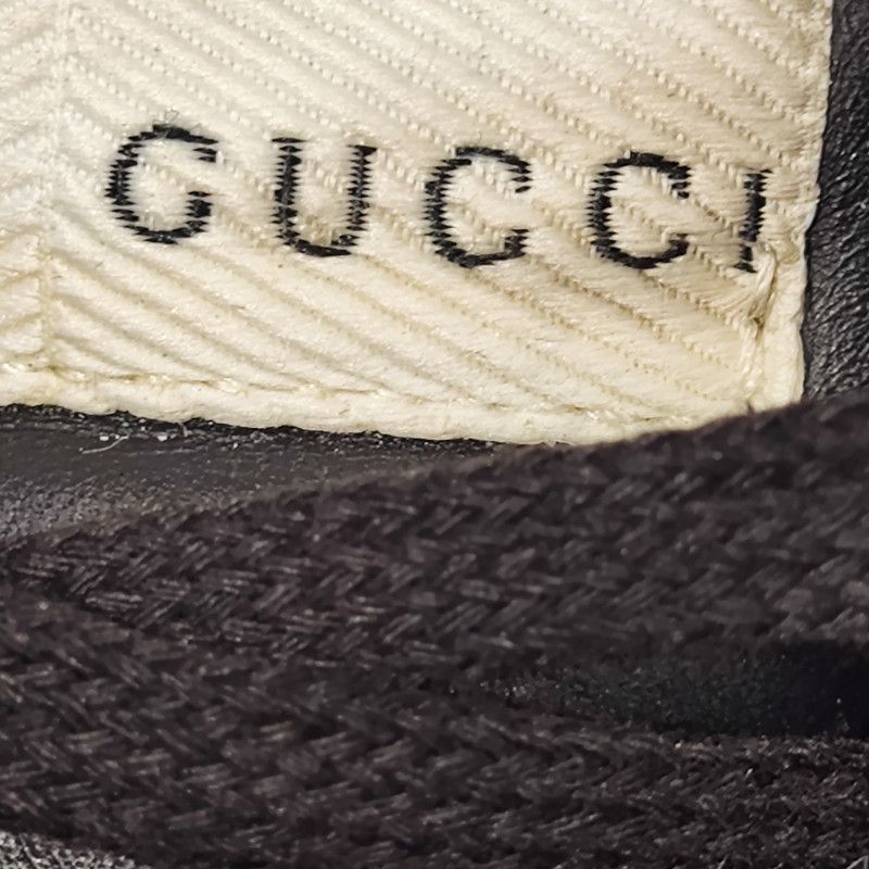 Gucci Gucci Rhyton Low-Top Black and Red Sneakers - Size US 7.5 / EU 40-41 - 7 Thumbnail