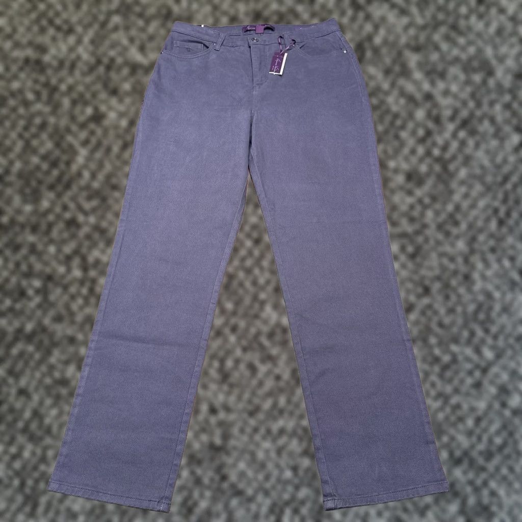 Gloria Vanderbilt Gloria Vanderbilt Amanda Jeans Women 12 Average Twilight Classic Rise Tapered Leg New Size 34" / US 12 / IT 48 - 1 Thumbnail