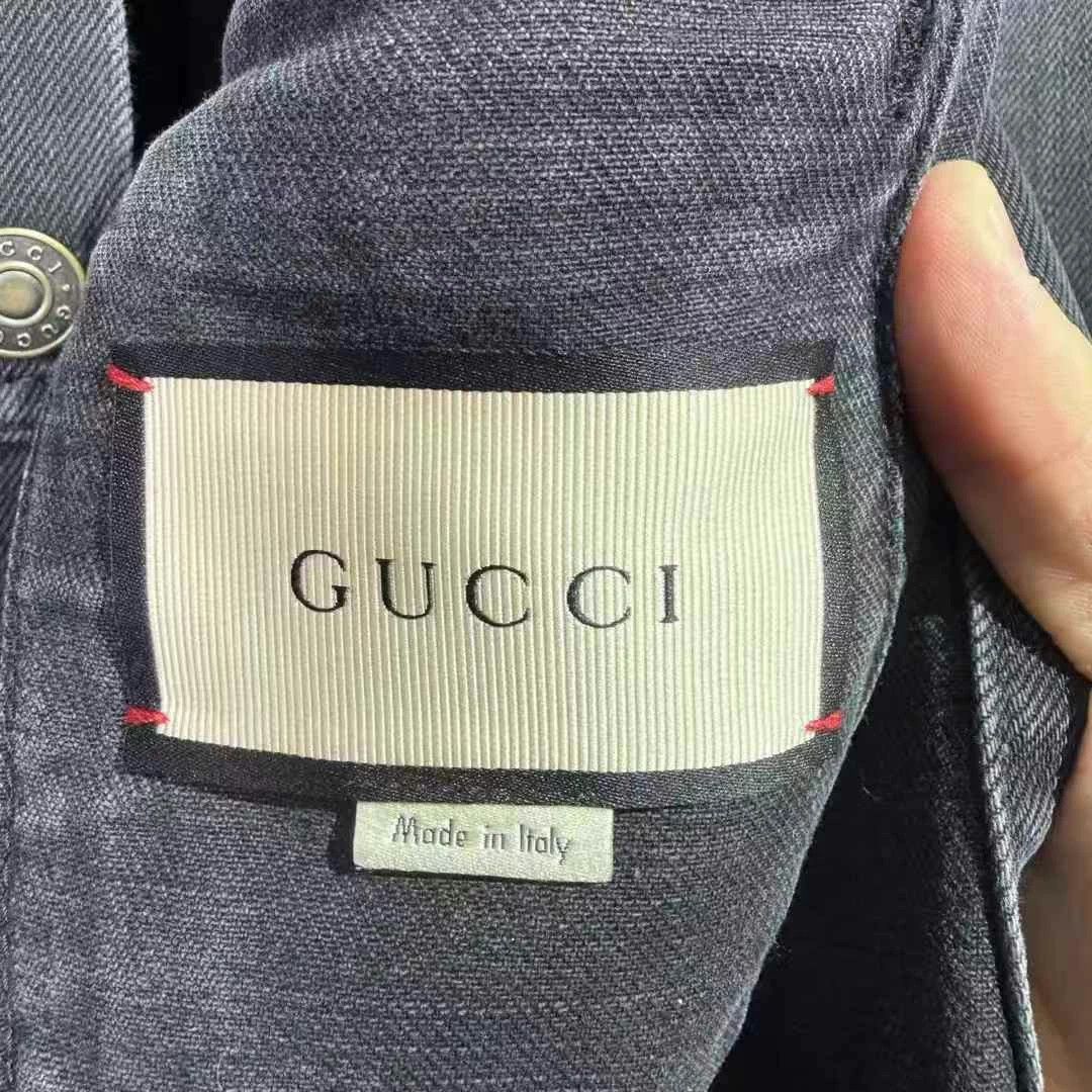 Gucci GUCCI Black Panther Denim Jacket Size US S / EU 44-46 / 1 - 4 Thumbnail