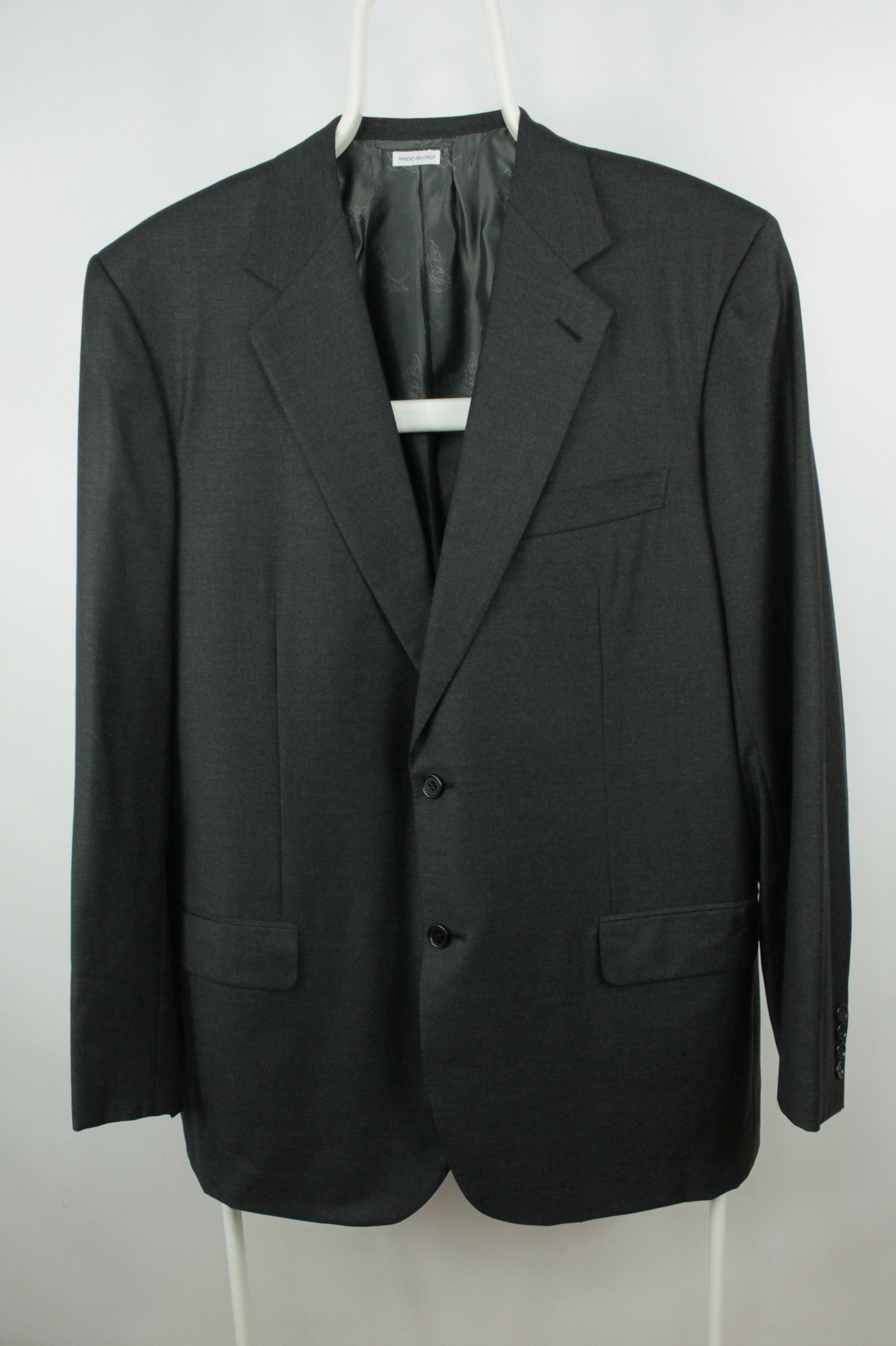 Brioni Brioni Nomentano Gray Wool Regular Fit Suit Blazer Jacket Size US L / EU 52-54 / 3 - 1 Thumbnail
