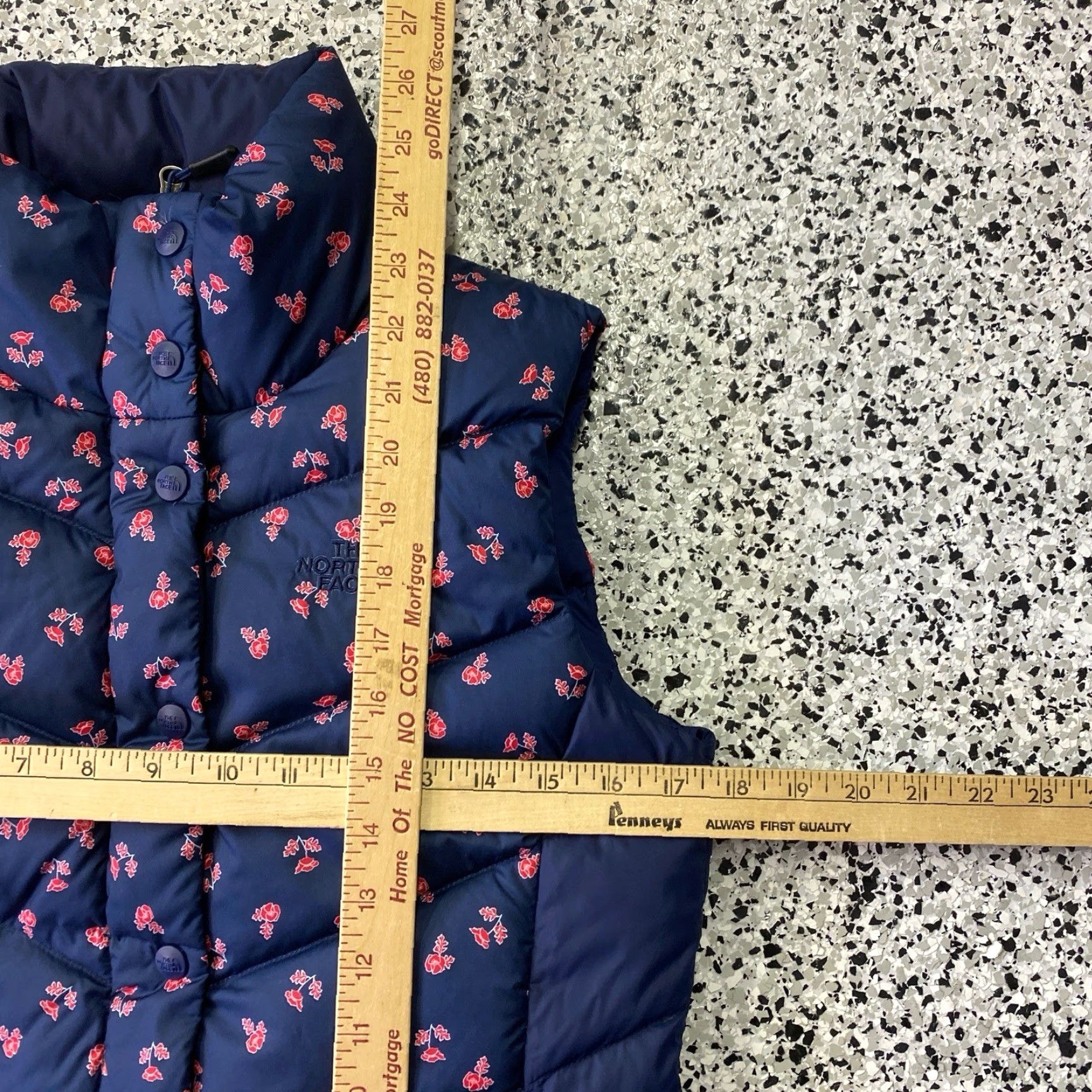 The North Face The North Face 700 Puffer Vest Women’s S Blue Quilted Full Zip Down Insulated Vest Size S / US 4 / IT 40 - 2 Thumbnail