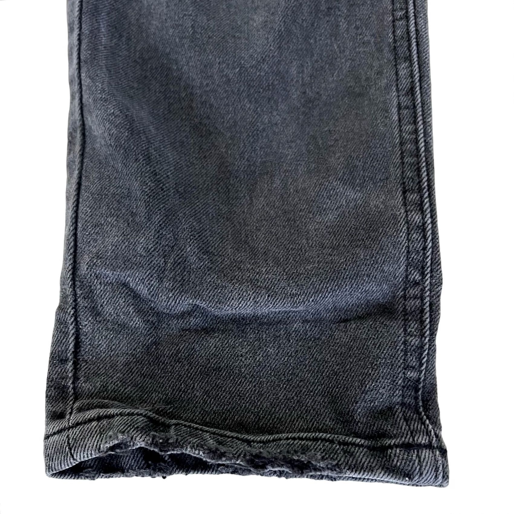 Vintage VINTAGE Unpublished Jeans Women 28 Distressed Straight Black Gray Washed/Faded Size 28" / US 6 / IT 42 - 4 Thumbnail
