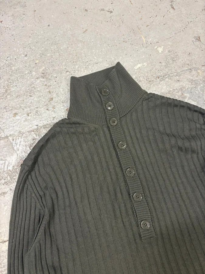 2000s Dolce & Gabbana Black Buttoned Longsleeves Sweater