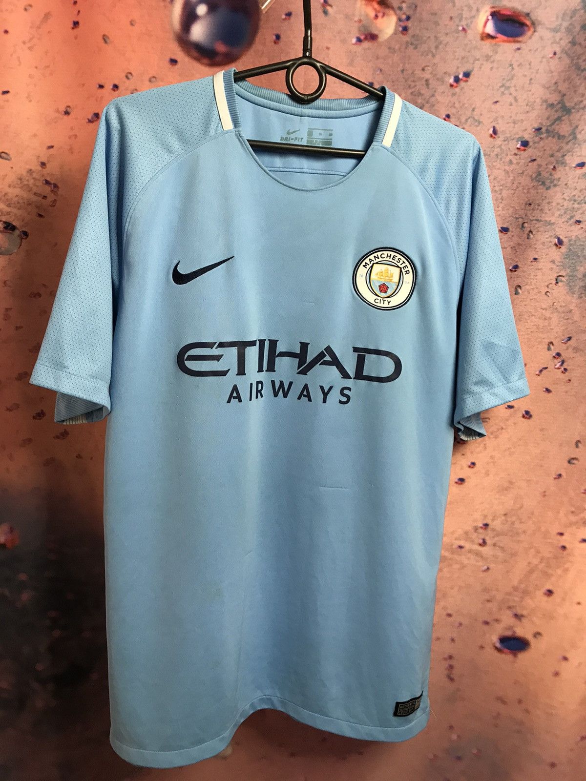 Nike Nike Manchester City Kun Aguero streetwear soccer jersey Size US XL / EU 56 / 4 - 2 Thumbnail