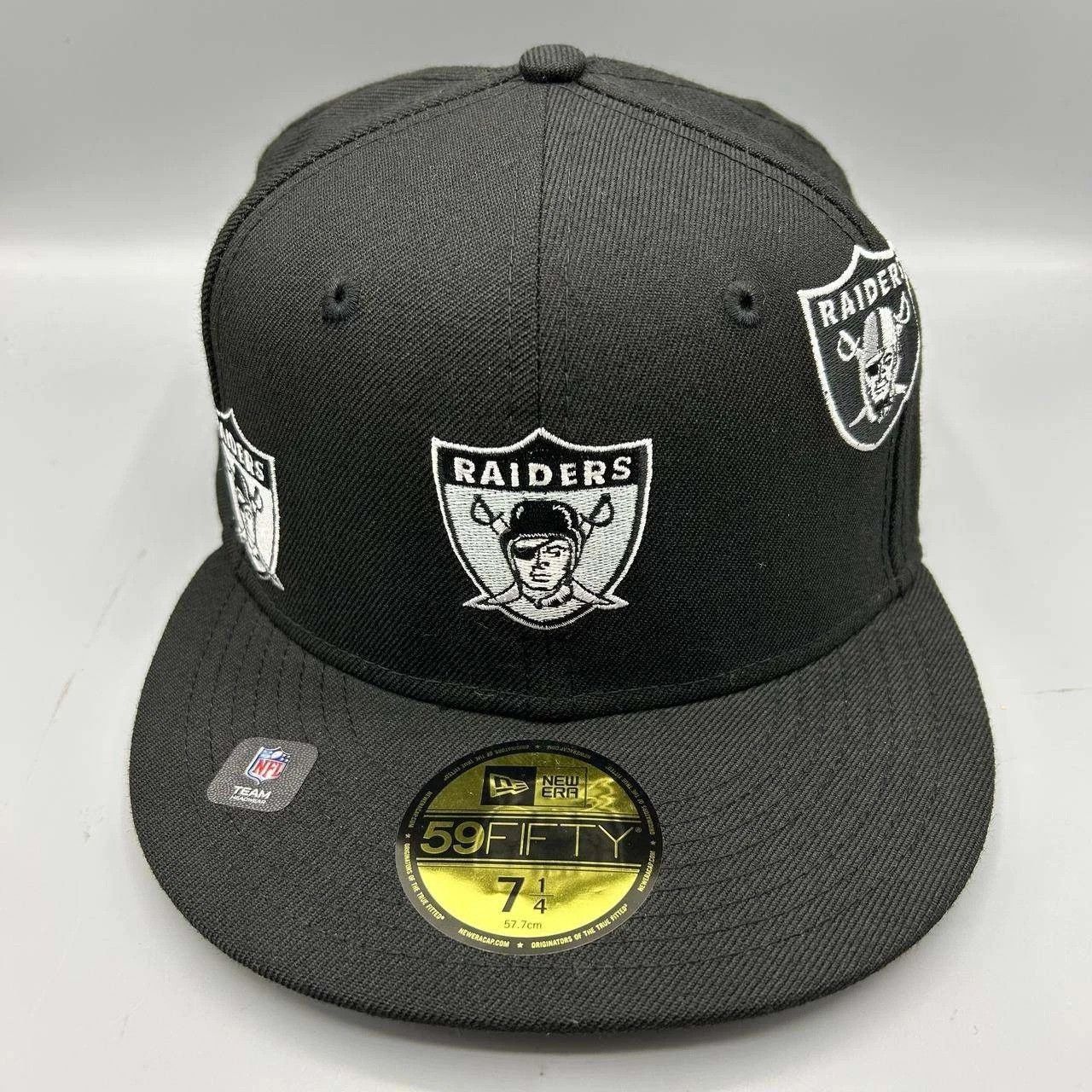 New Era Las Vegas Raiders x Just Don Hat Men 7 1/4 NFL Fitted Wool Size ONE SIZE - 1 Thumbnail