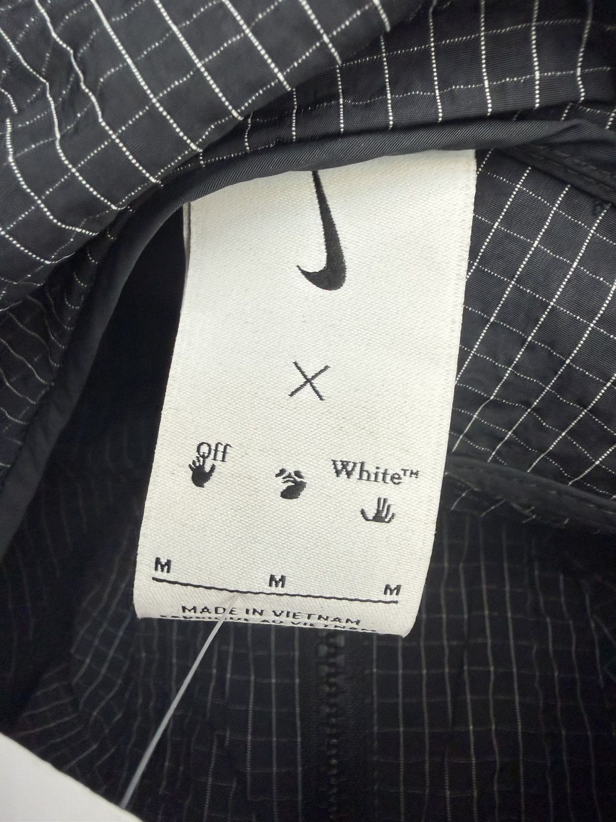 Nike × Off-White Nike X Off-White Virgil Abloh Black Anorak Jacket Men Size US M / EU 48-50 / 2 - 5 Thumbnail