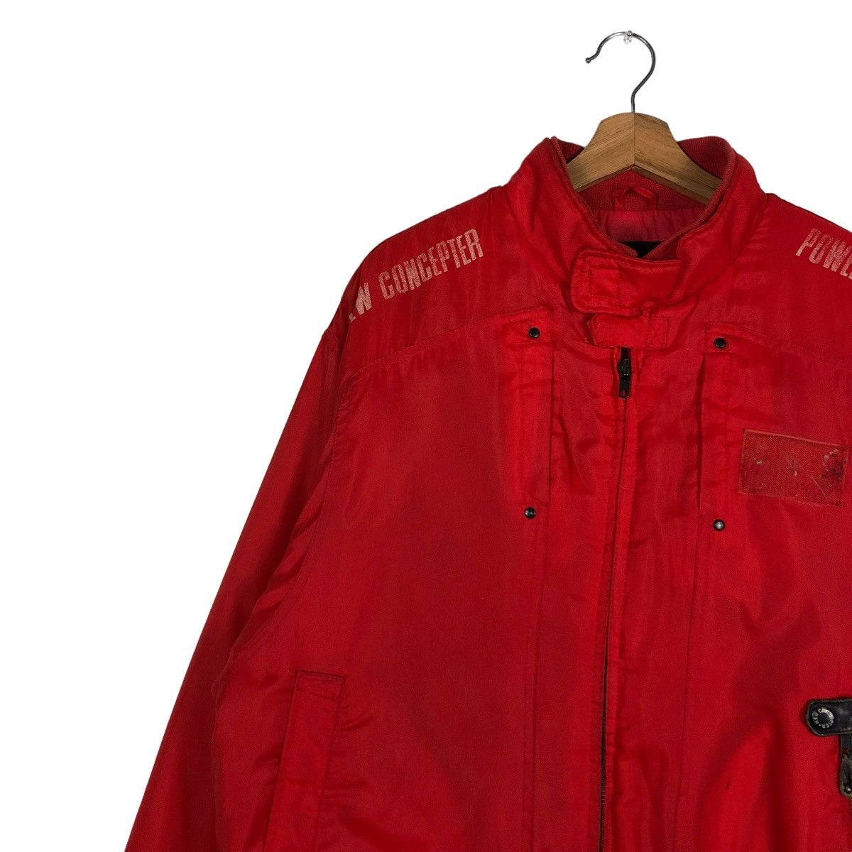 Kadoya 🔥BONDAGE PARACHUTE BIKER JACKET NEW CONCEPTER ISSEY MIYAKE Size US L / EU 52-54 / 3 - 12 Thumbnail