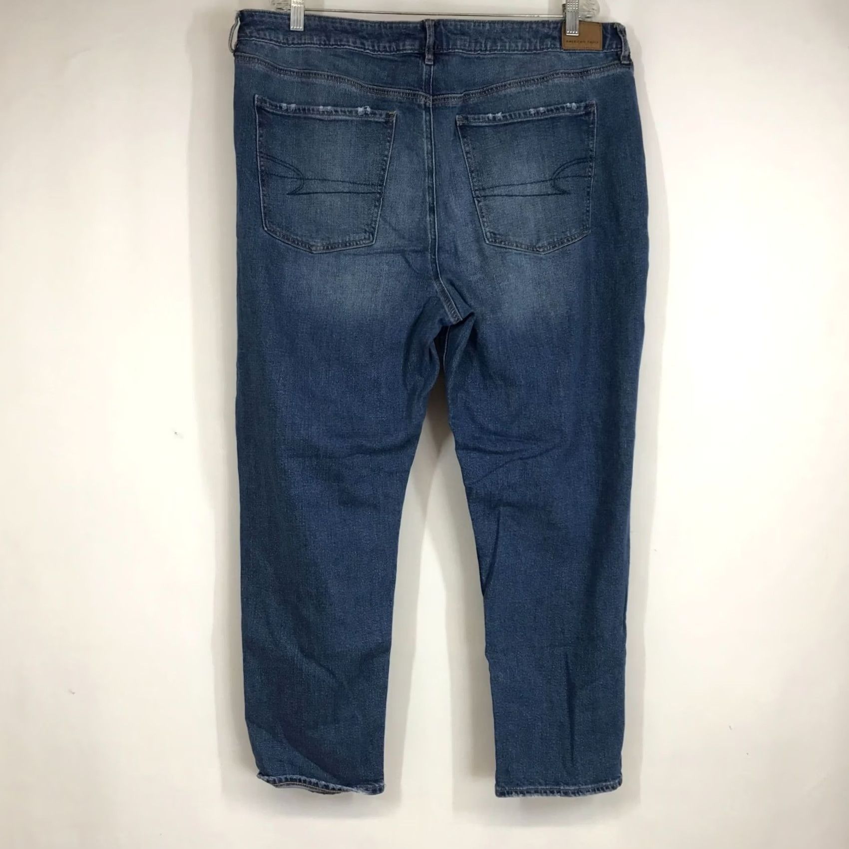 American Eagle Outfitters AMERICAN EAGLE Jeans Womens 20R Blue Cotton Blend Size 42" / US 20 - 4 Thumbnail