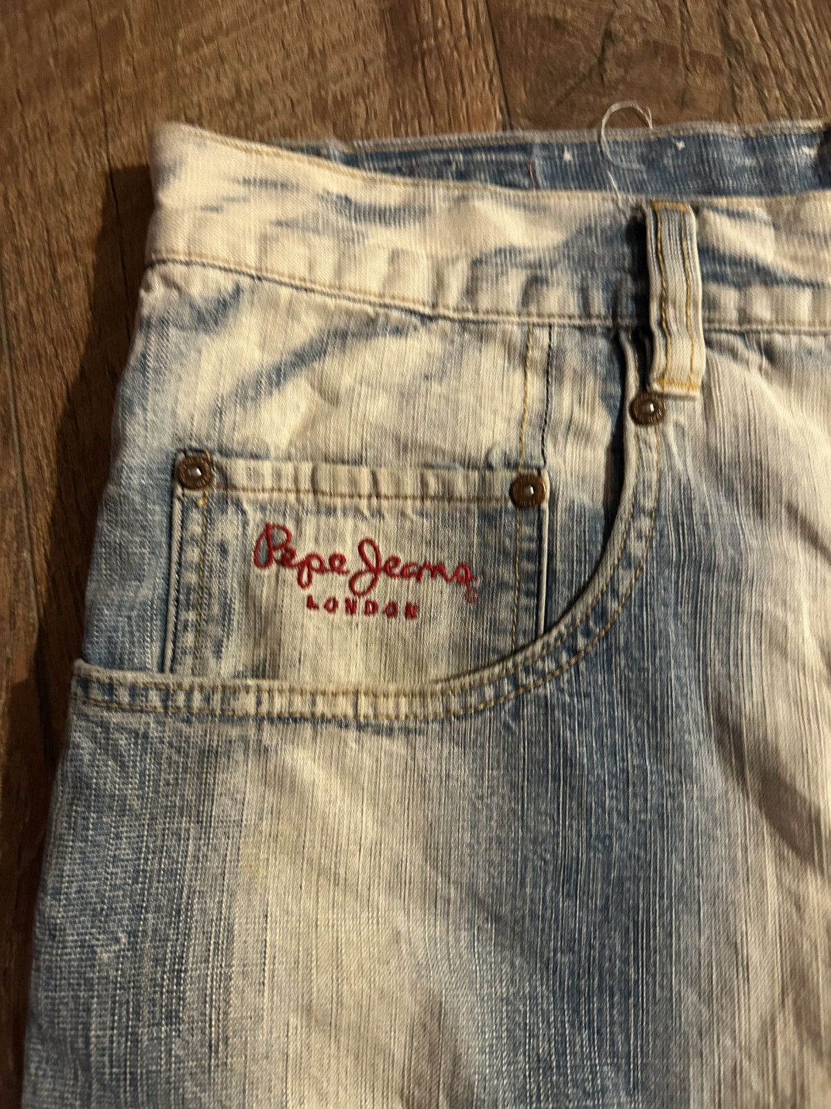 Pepe Jeans Pepe London Jorts size 38 Streetwear VNTG Size US 38 / EU 54 - 4 Thumbnail