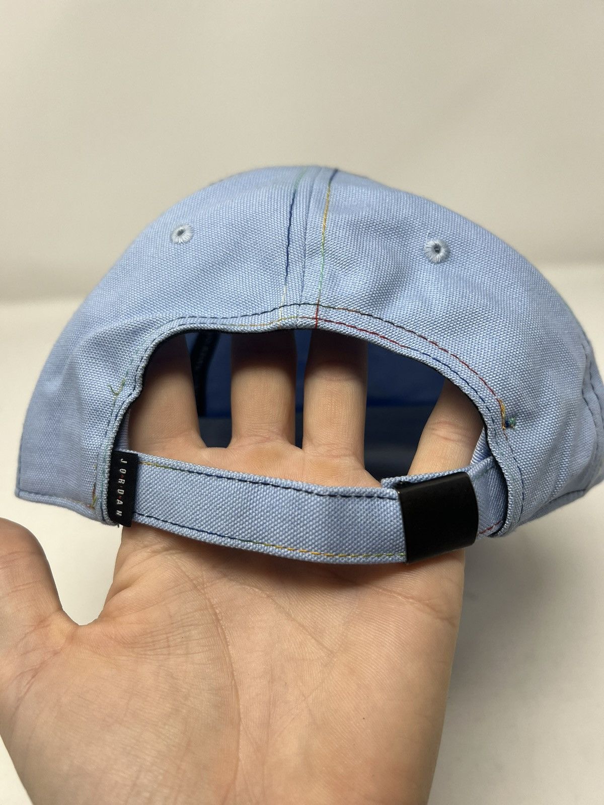 Jordan Brand × Nike Jordan X J Balvin baby blue strap back hat FW22 rare Size ONE SIZE - 4 Thumbnail