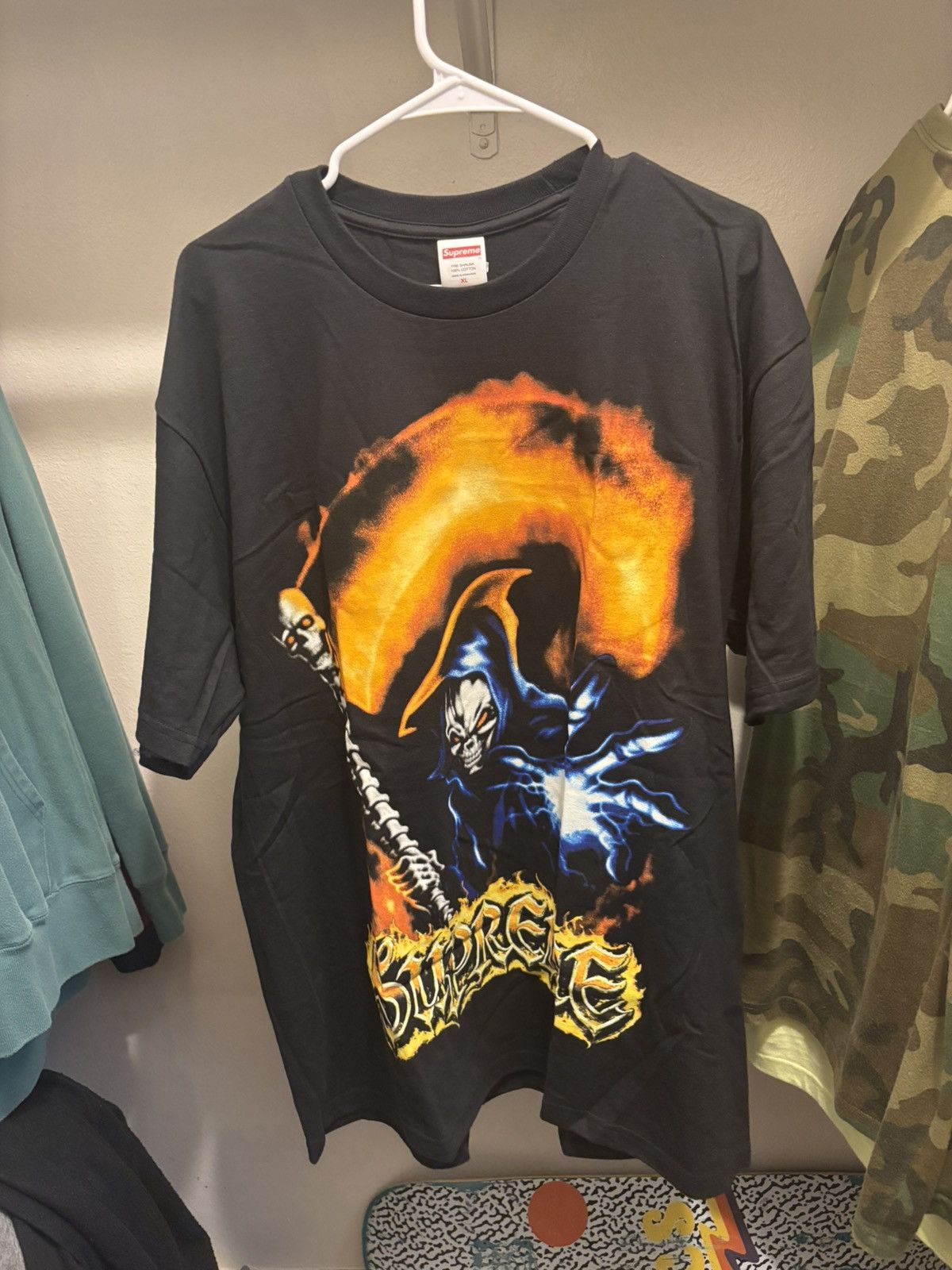 Supreme Supreme Grim Reaper tee size XL Size US XL / EU 56 / 4 - 1 Thumbnail