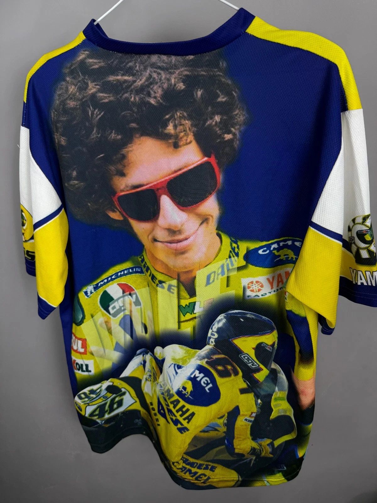 Other Valentino Rossi 46 MotoGP Racing Graphic T-Shirt Jersey Size US L / EU 52-54 / 3 - 2 Thumbnail