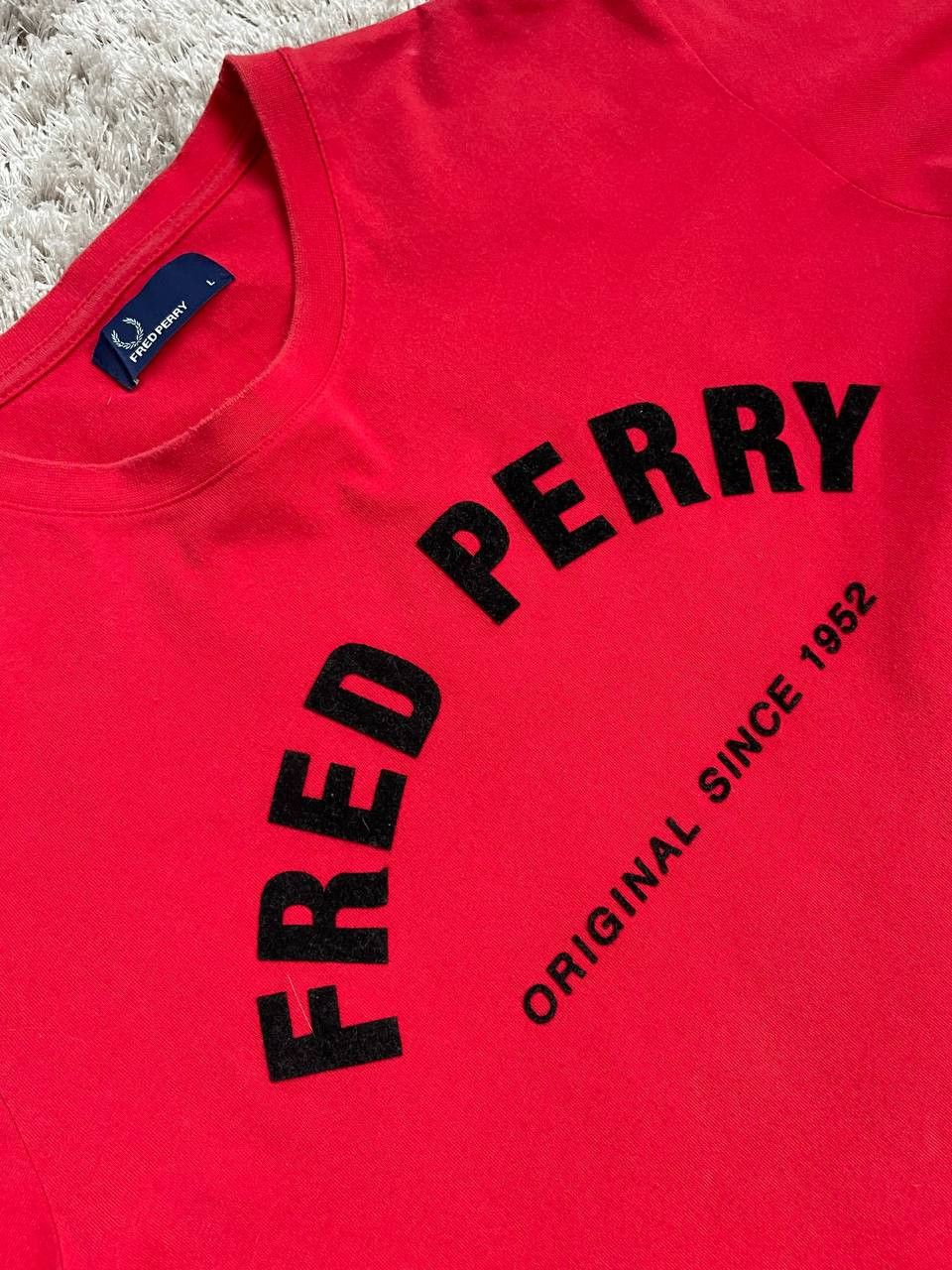 Fred Perry × Streetwear × Vintage vintage big logo fred perry tee Size US L / EU 52-54 / 3 - 5 Thumbnail