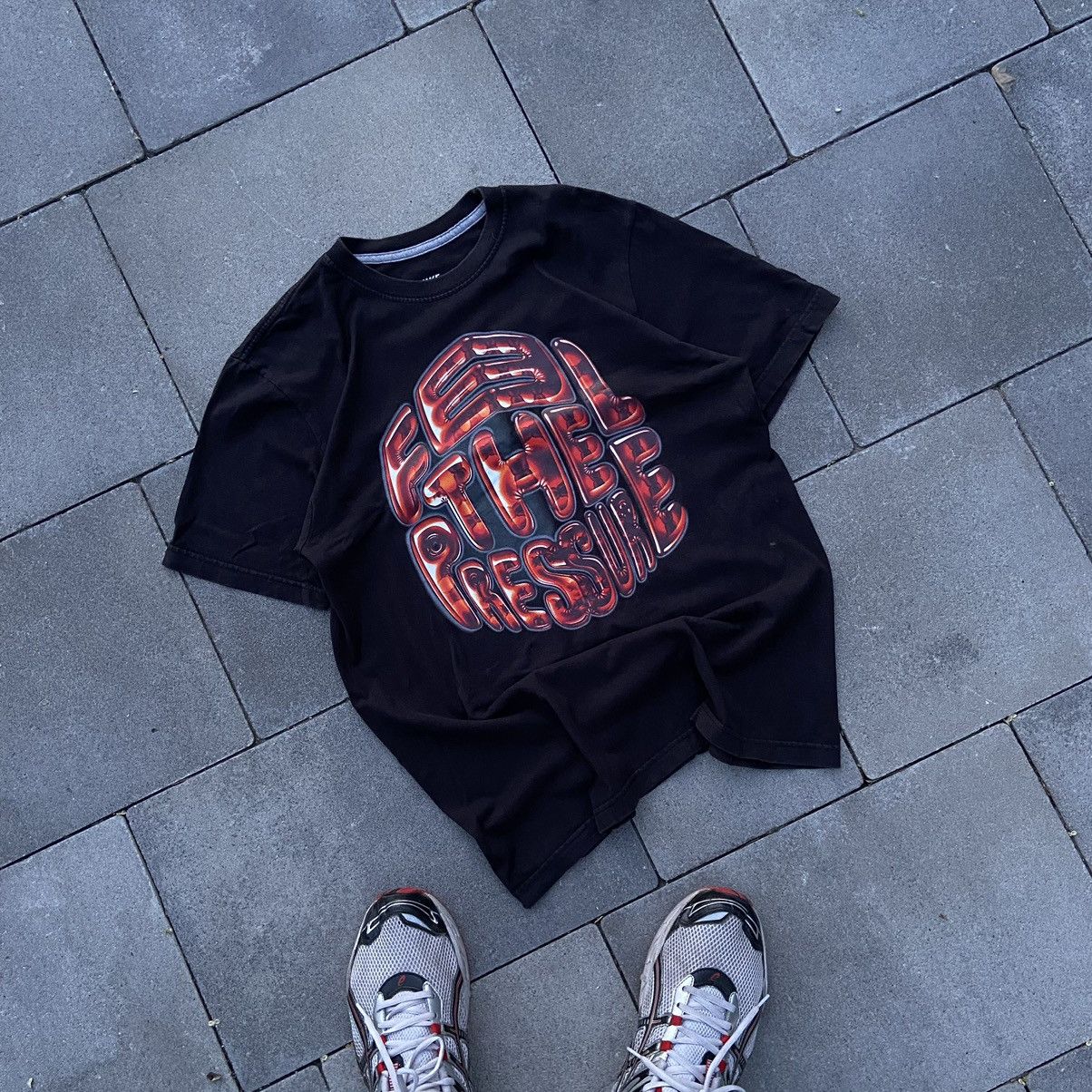 Nike × Vintage 📌 Vintage Nike Foil Balloon Print Y2k T-Shirt Size US M / EU 48-50 / 2 - 1 Thumbnail