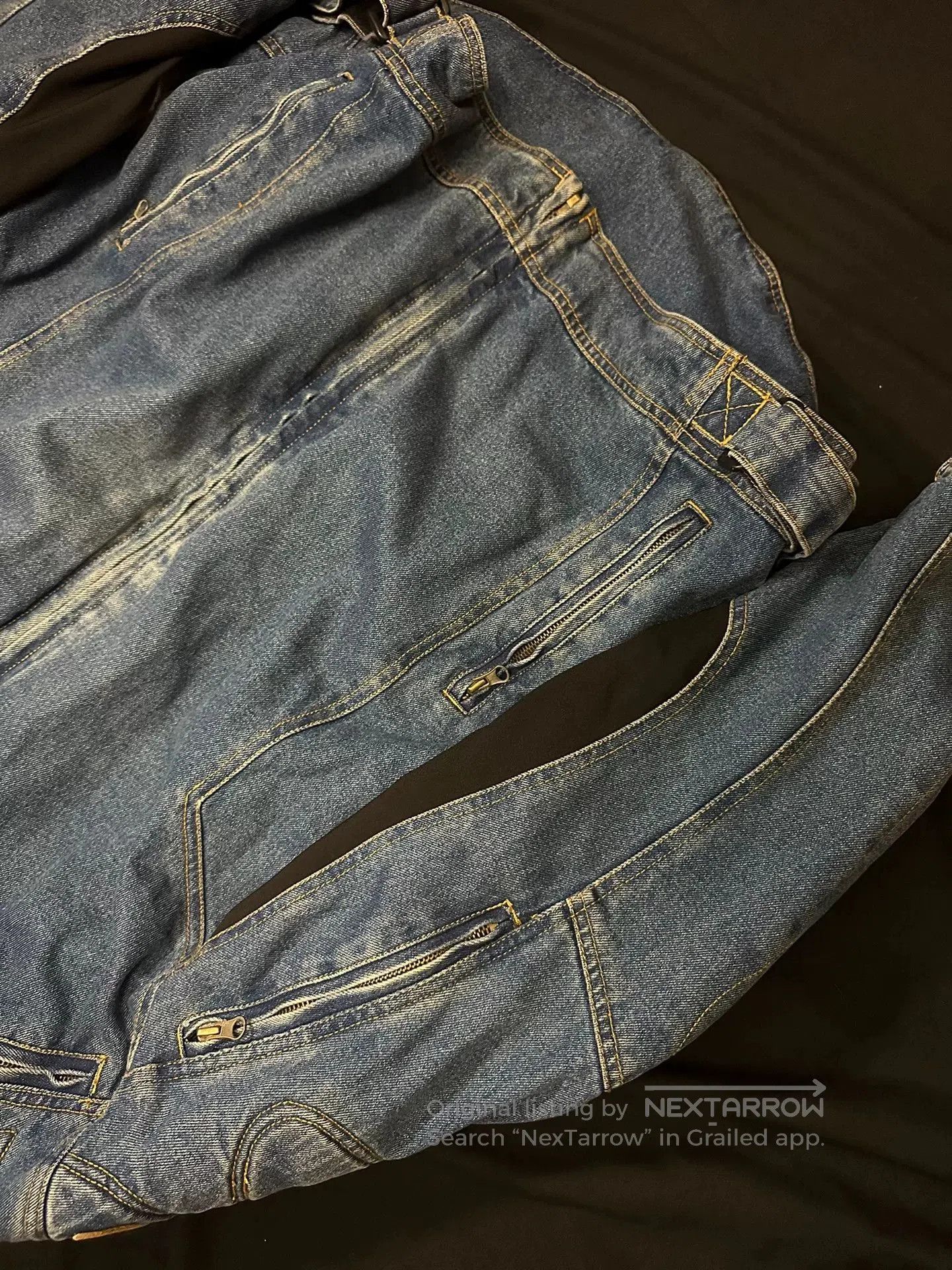 Vintage vintage cortech denim jacket with pads. Size US M / EU 48-50 / 2 - 5 Thumbnail
