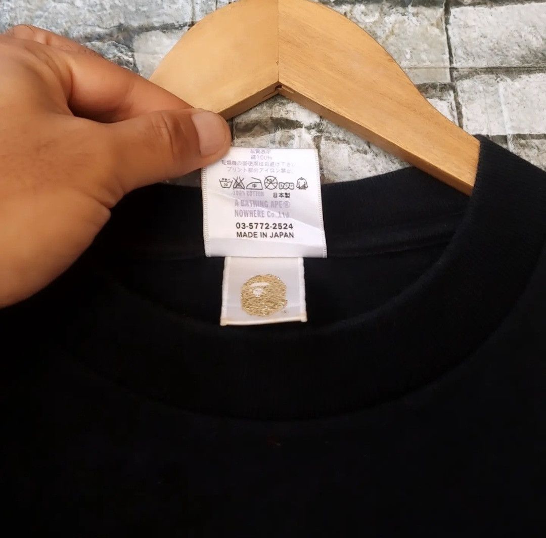 Bape Bape Head Long Sleeve Tshirt Size US M / EU 48-50 / 2 - 7 Thumbnail