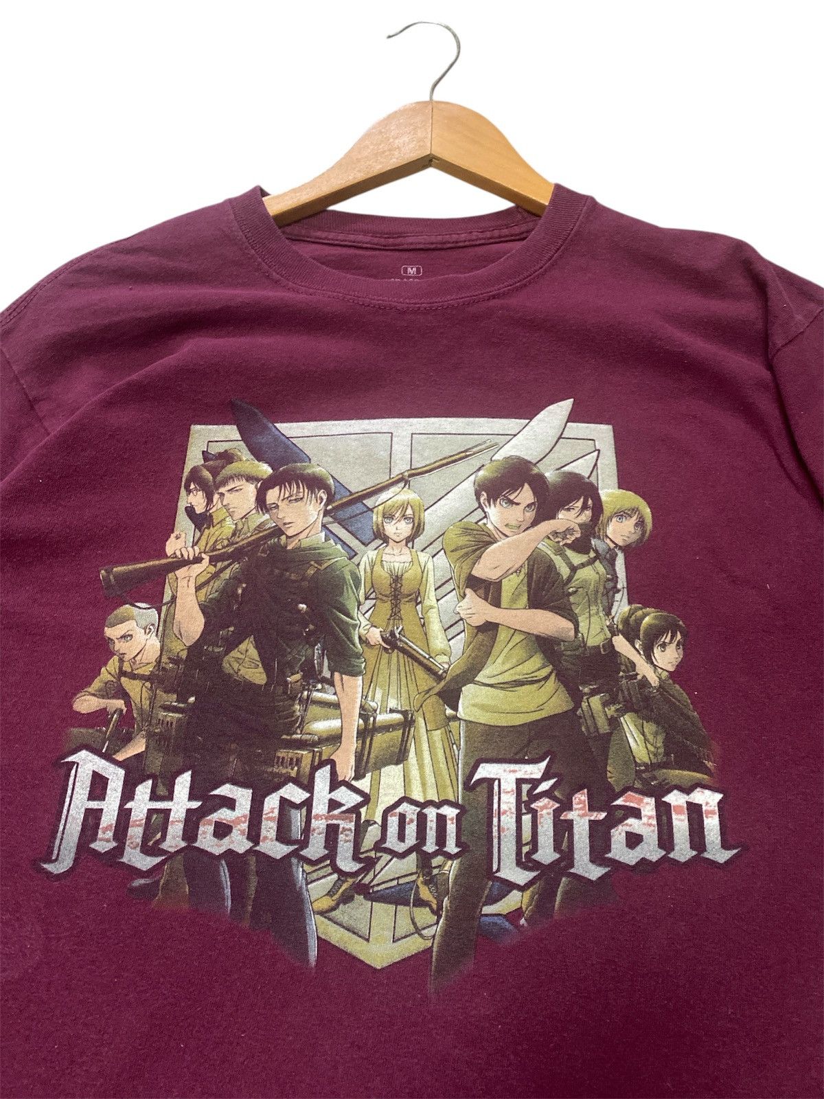 Anime × Japanese Brand × Vintage 💸BINDING OFFER💸VINTAGE ATTACK ON TITAN SEASON 3 ANIME TEE💥 Size US M / EU 48-50 / 2 - 5 Thumbnail
