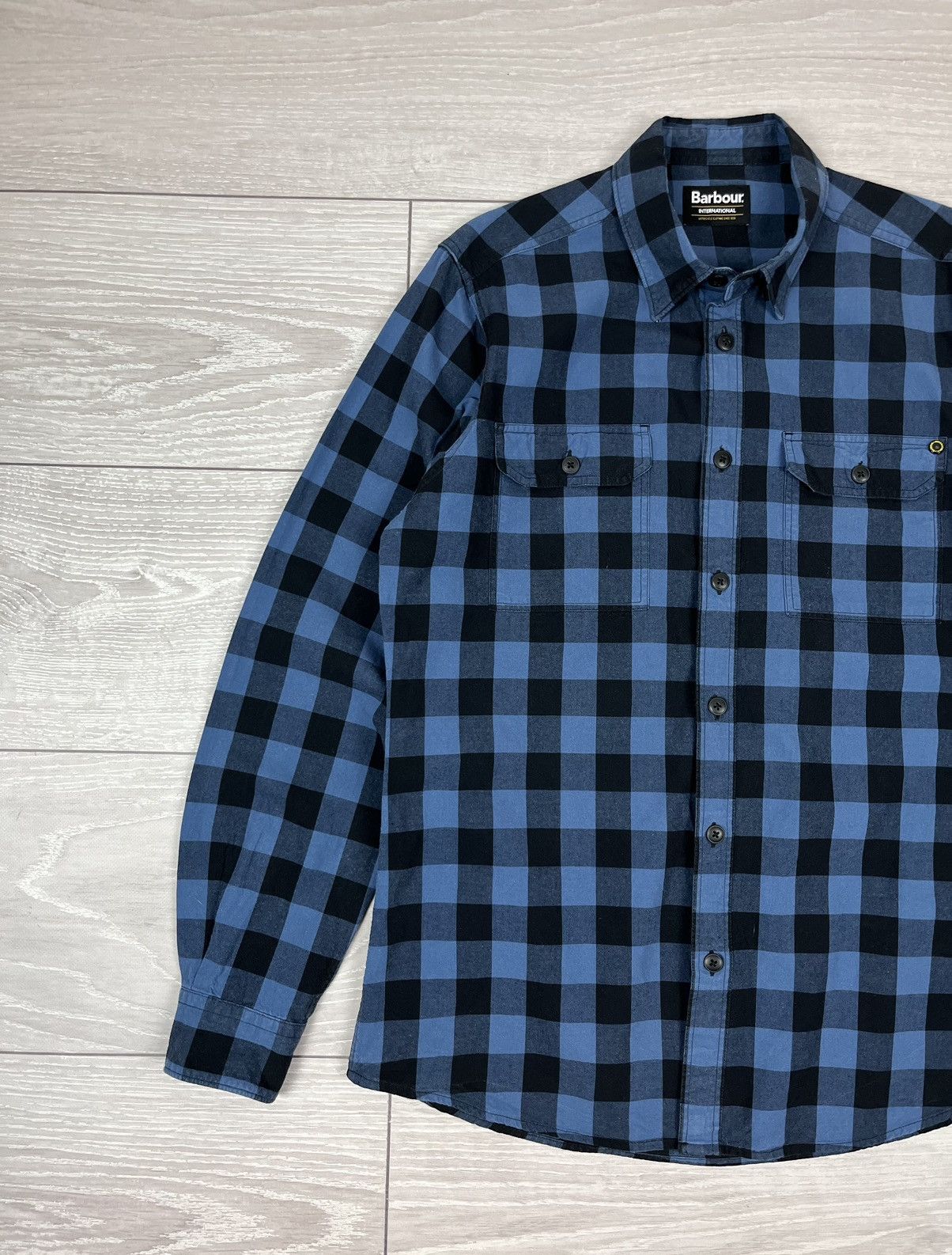 Barbour Barbour International Tailored Flannel Checkered Shirt Size US M / EU 48-50 / 2 - 4 Thumbnail