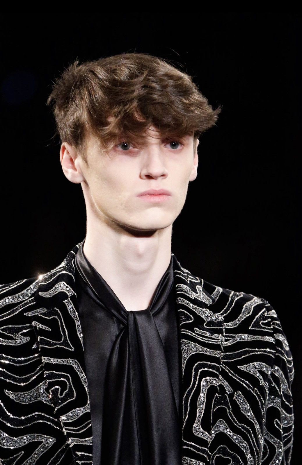 Saint Laurent Paris *RARE* Saint Laurent Paris AW15 Sequin Glitter Blazer Size US S / EU 44-46 / 1 - 3 Thumbnail