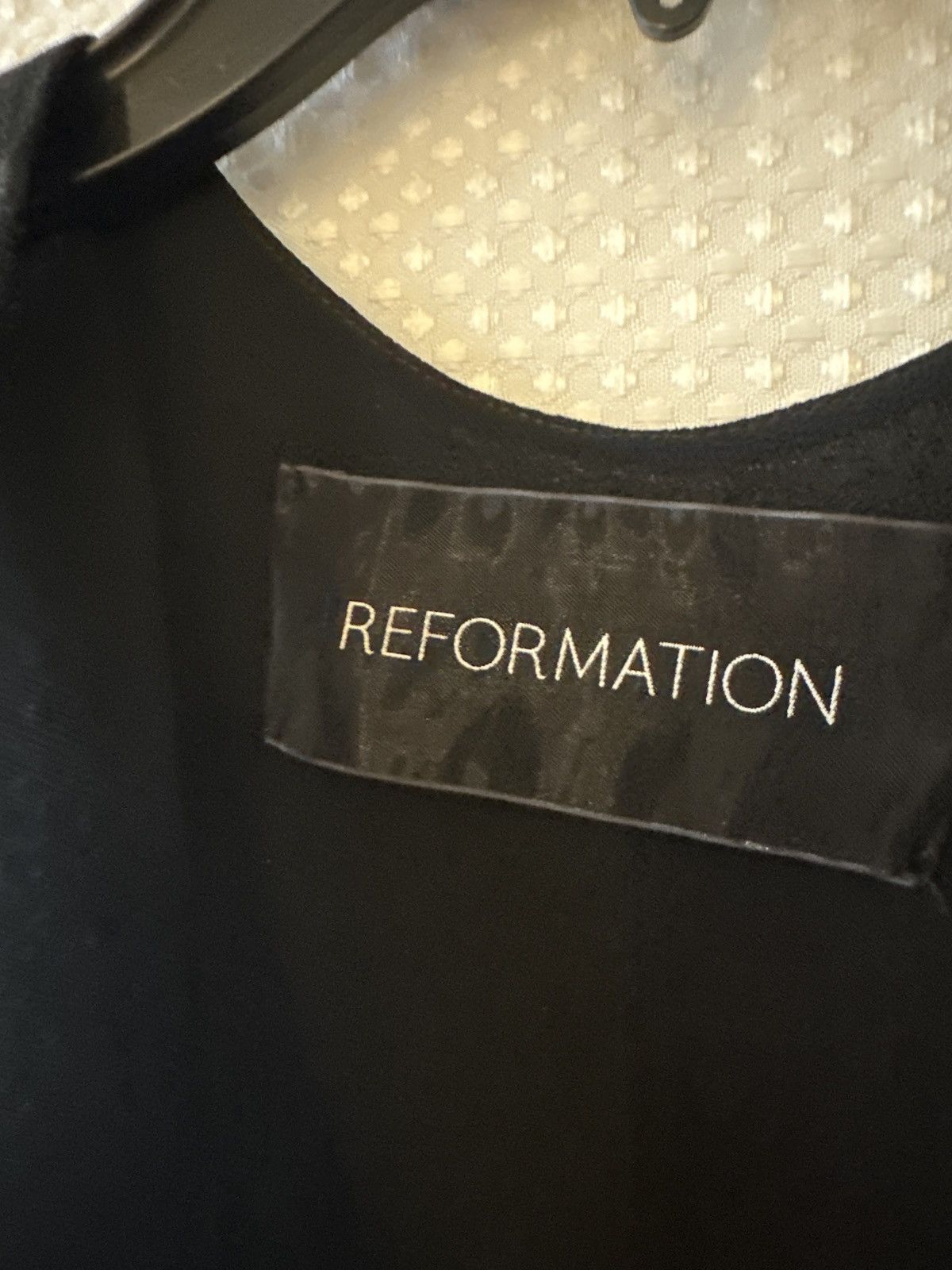 Reformation Reformation Black Sleeveless Blouse Size ONE SIZE - 5 Thumbnail