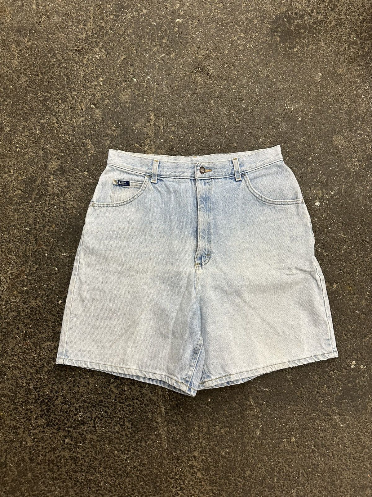 Lee × Vintage Y2K Lee baggy jorts Size US 30 / EU 46 - 4 Thumbnail