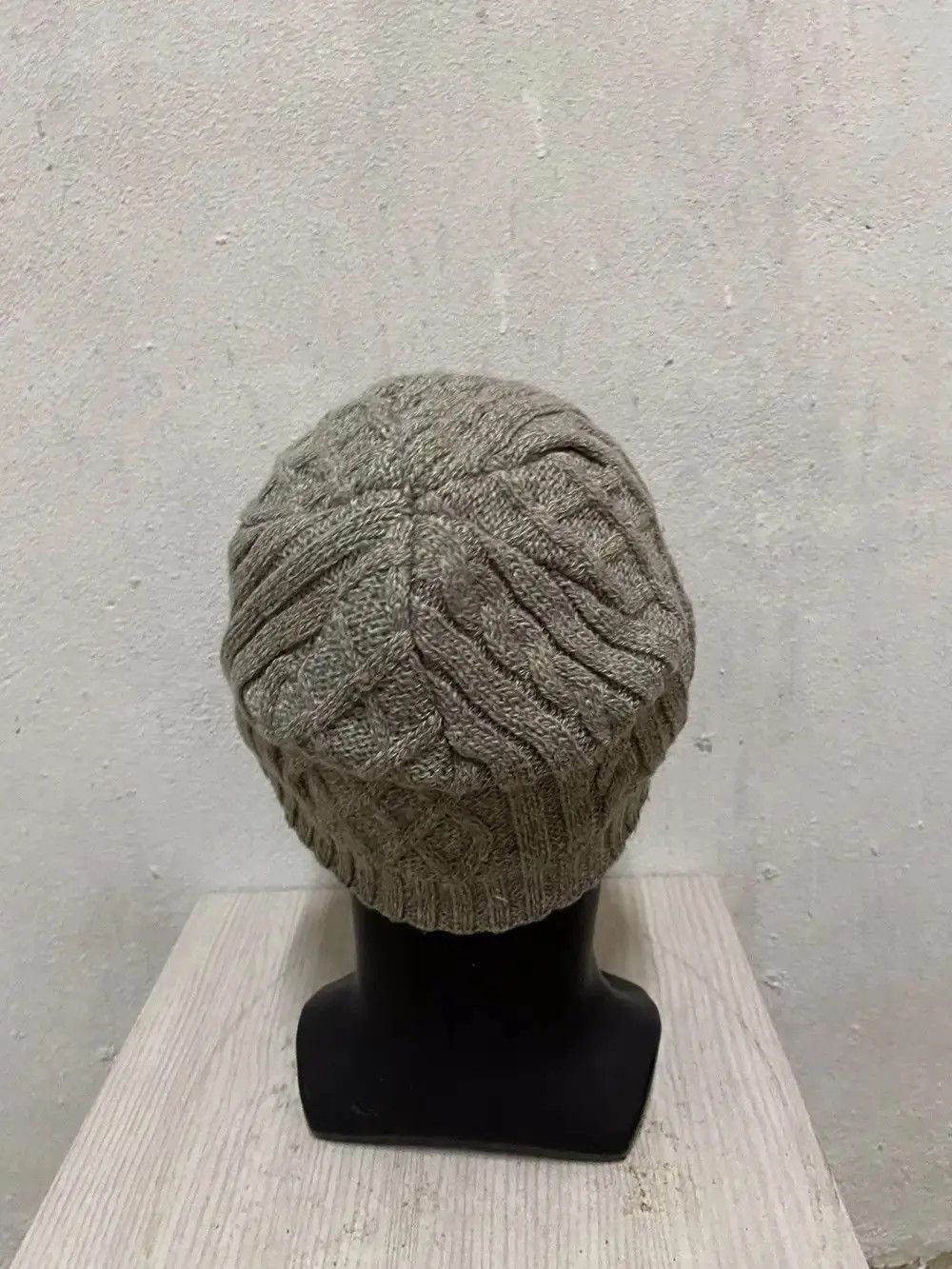Vintage Japanese Brand Knit Beanie Hat Size ONE SIZE - 4 Thumbnail