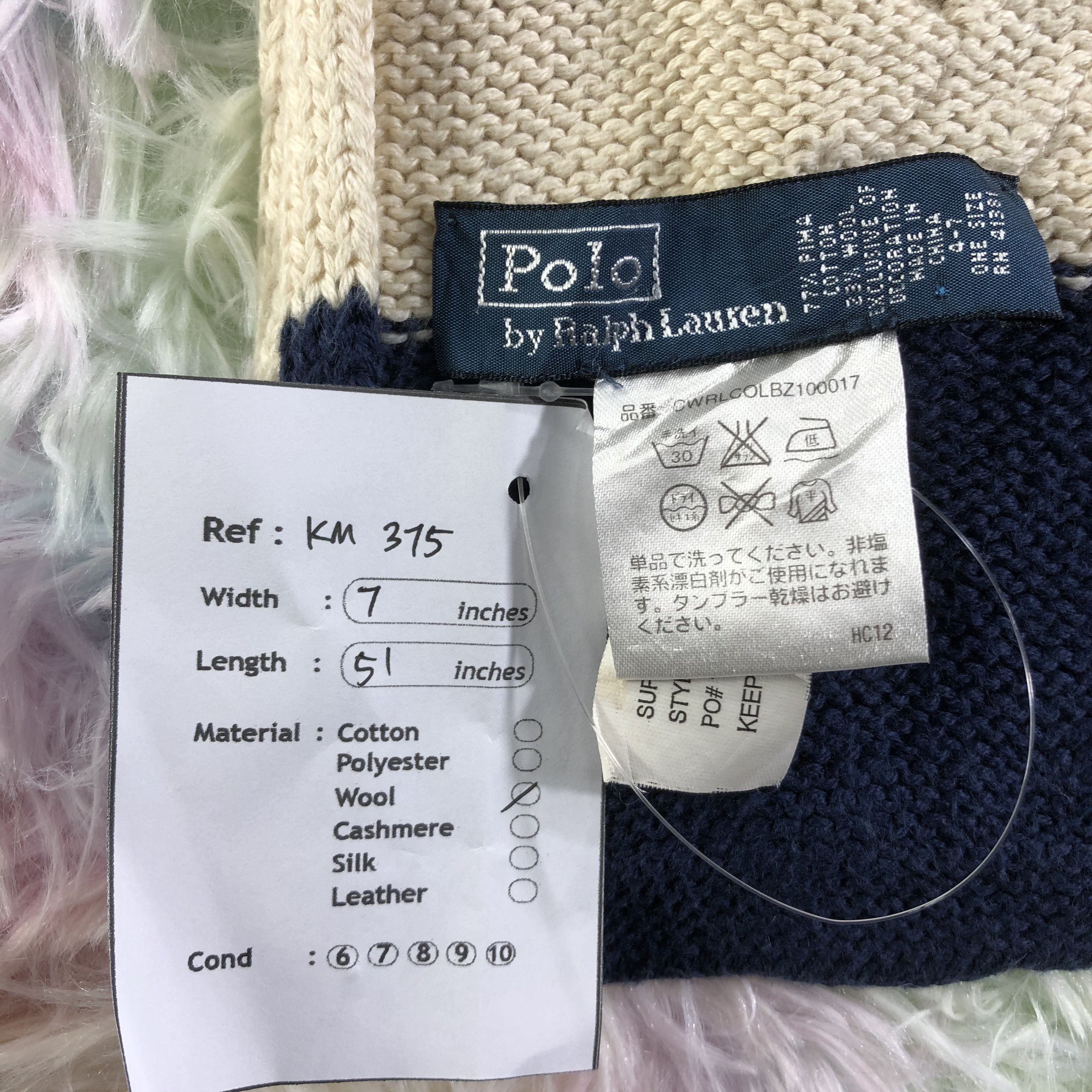 Polo Ralph Lauren Polo Ralph Lauren Scarf / Muffler / Neckwear - KM375 Size ONE SIZE - 7 Thumbnail