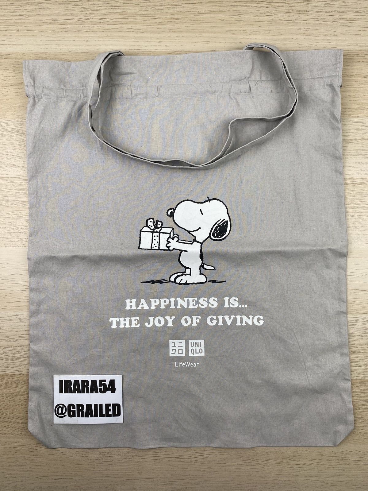 Uniqlo Snoopy Peanut X Uniqlo Totebag B113 Size ONE SIZE - 5 Thumbnail