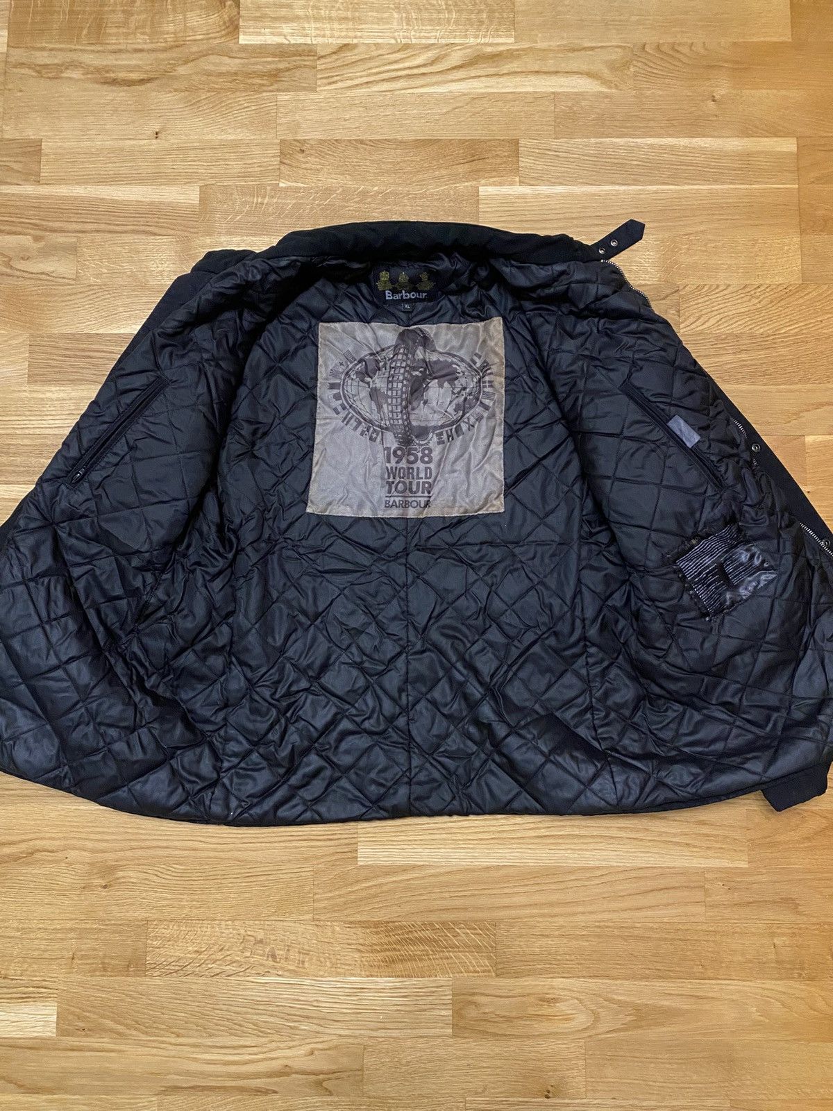 Barbour Barbour International Strathdee A7 Wax Jacket Belt Black XL Size US XL / EU 56 / 4 - 4 Thumbnail