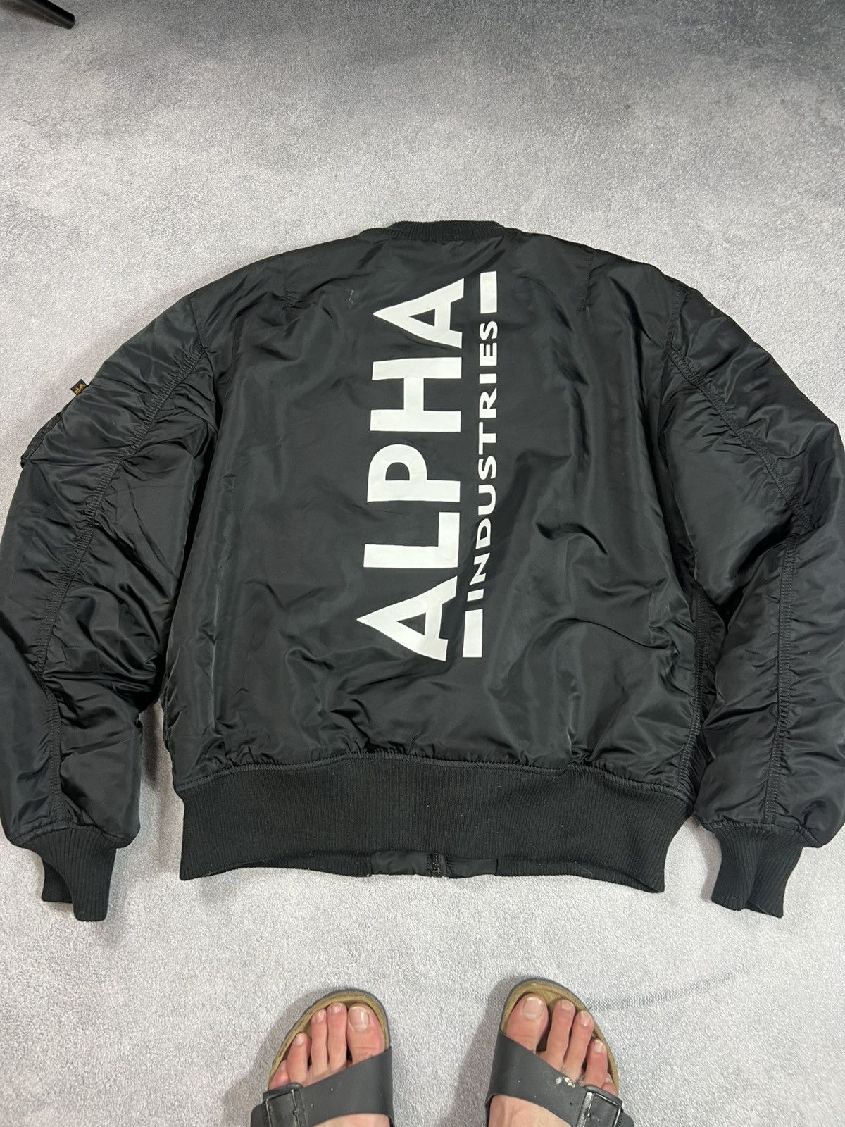 Alpha Industries 🔥VTG RICK OWENS KAPITAL VETEMENTS FLYGHT MA-1BOMBER JACKET Size US L / EU 52-54 / 3 - 2 Thumbnail