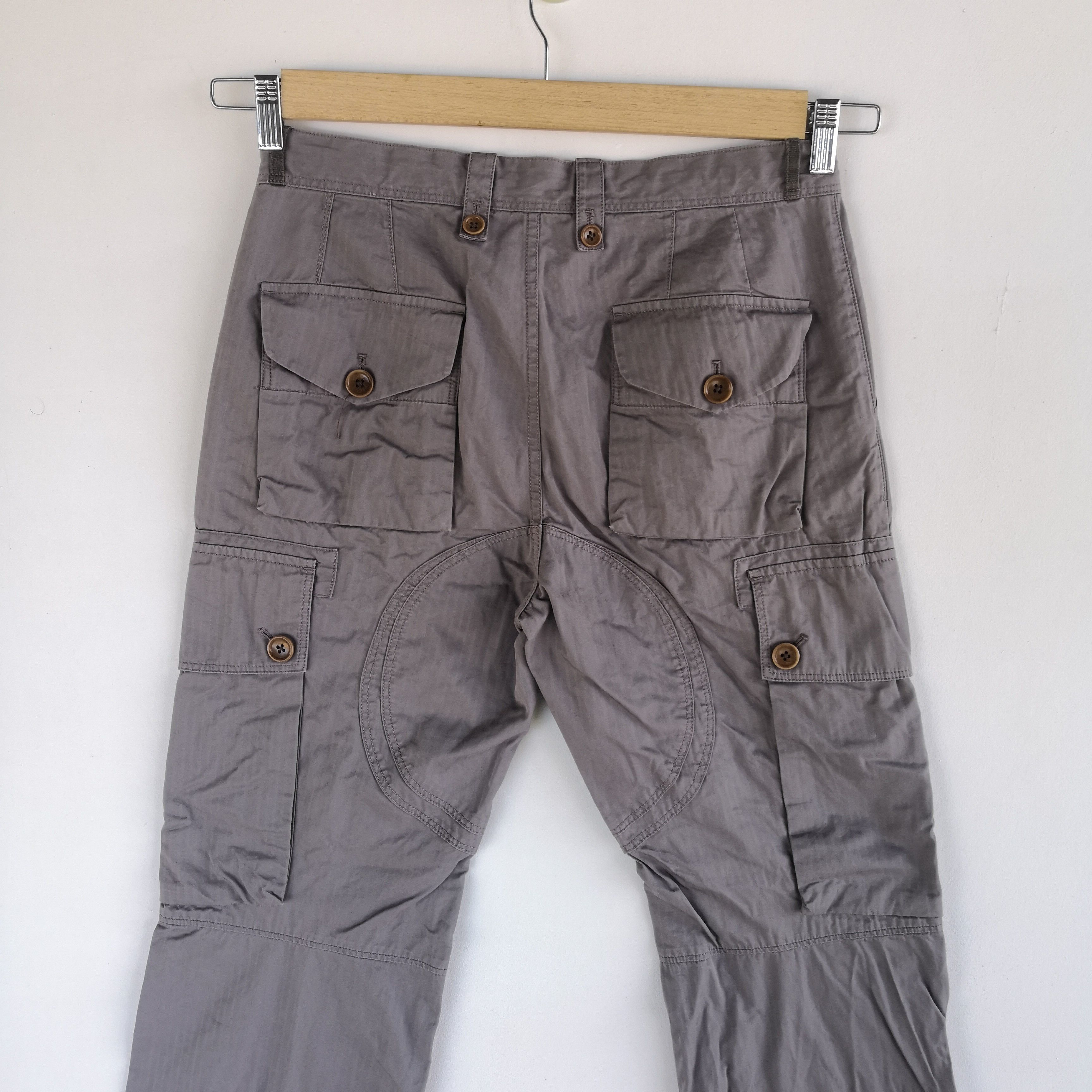 Japanese Brand Japanese Cargo Pants Multipocket Military Tactical Trousers Size US 30 / EU 46 - 4 Thumbnail