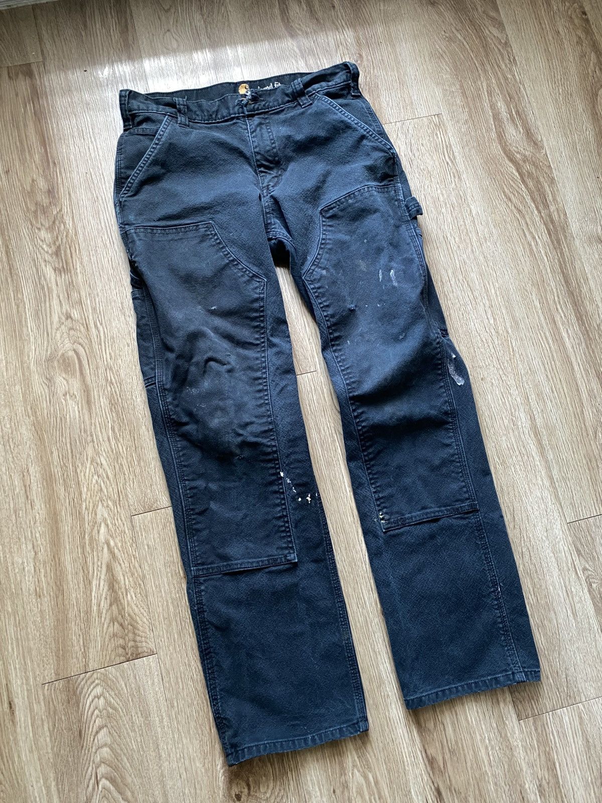 Carhartt Carhartt Faded Double Knee Carpenter Pants Size US 30 / EU 46 - 3 Thumbnail