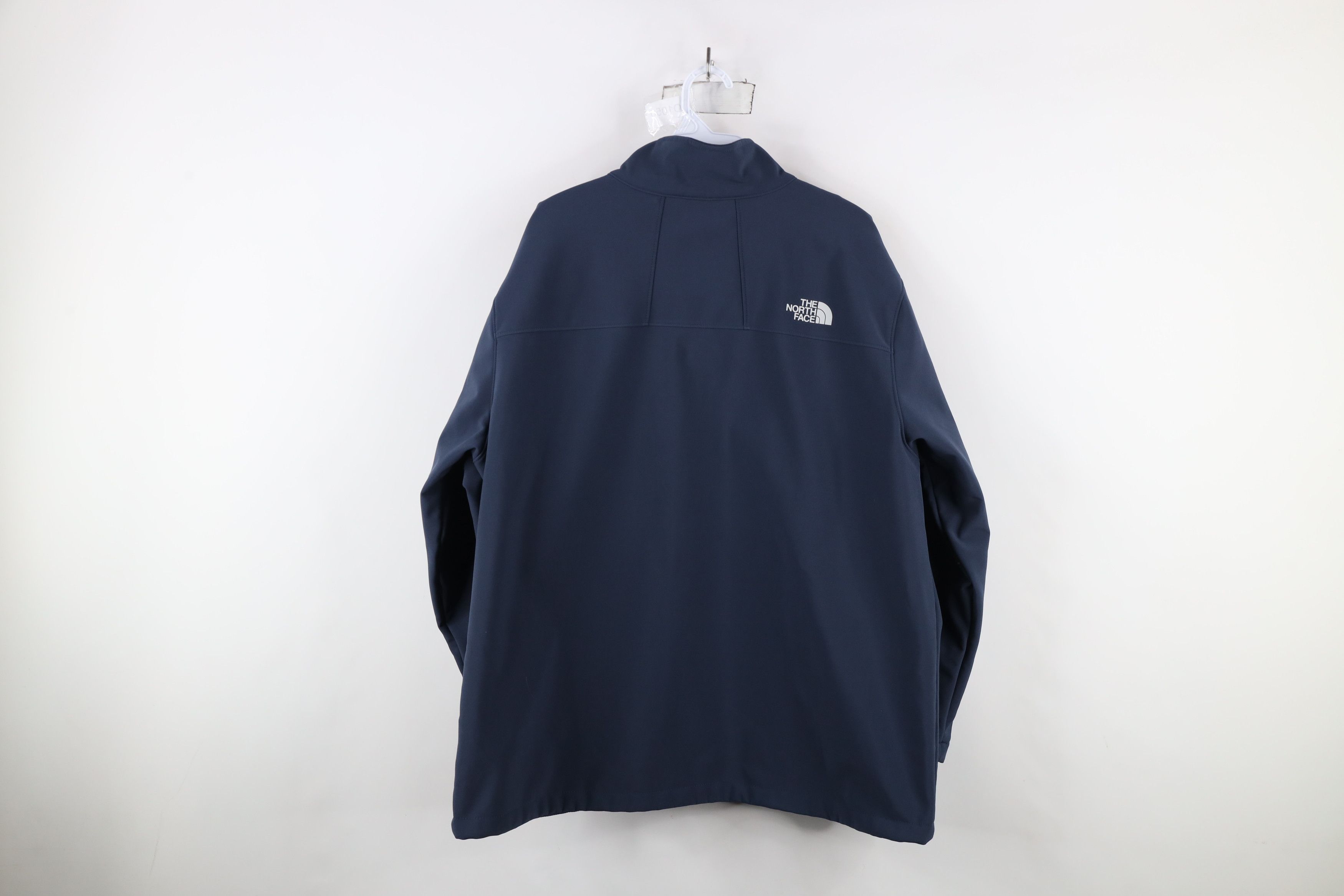 The North Face × Vintage The North Face Barrier Fleece Lined Soft Shell Jacket Blue Size US XL / EU 56 / 4 - 13 Thumbnail
