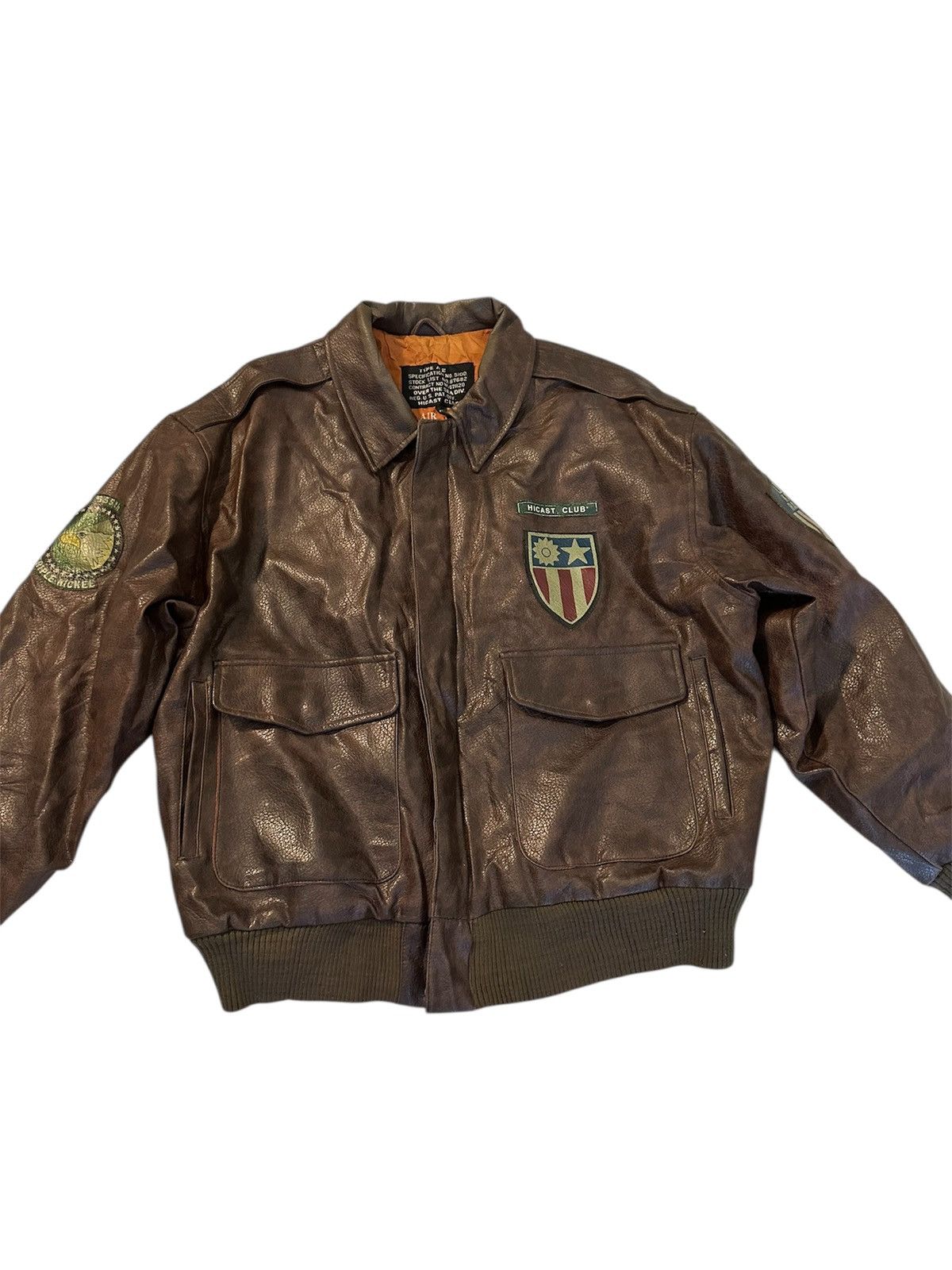 Other Type A-2 leather jacket made in korea Size US M / EU 48-50 / 2 - 2 Thumbnail
