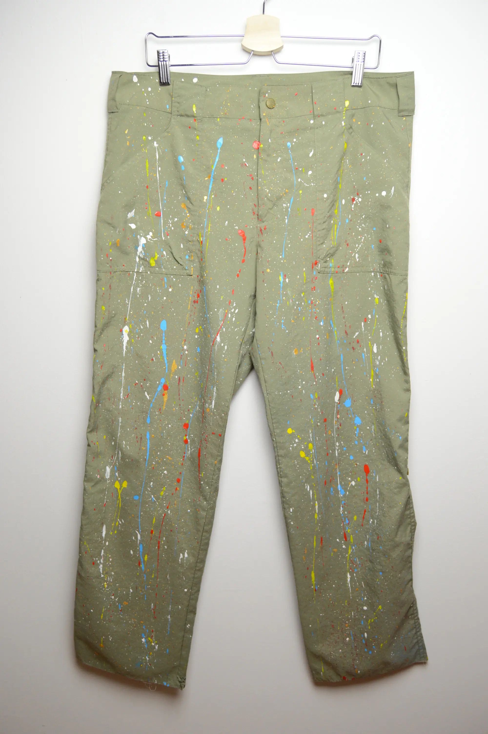 Nike ACG × Vintage 1 of 1 Nike ACG Hand Painted Pants Size US 33 - 10 Thumbnail