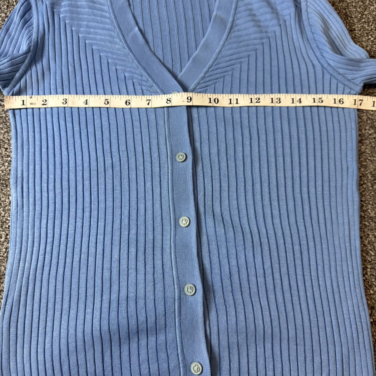 Christian Dior Monsieur × Dior 🔥🔥 Vintage Miss Dior Rib Knit V Neck Cardigan Size M / US 6-8 / IT 42-44 - 9 Thumbnail