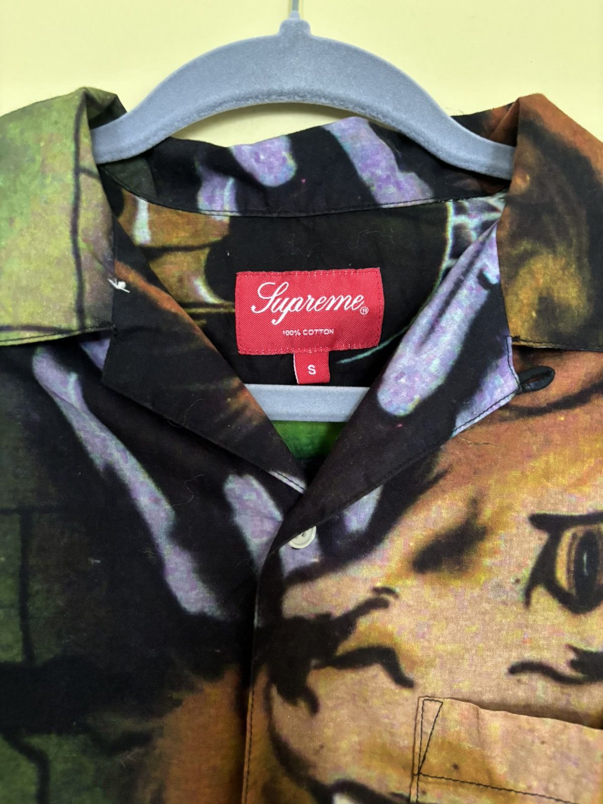 Supreme Lion Den short sleeve button up