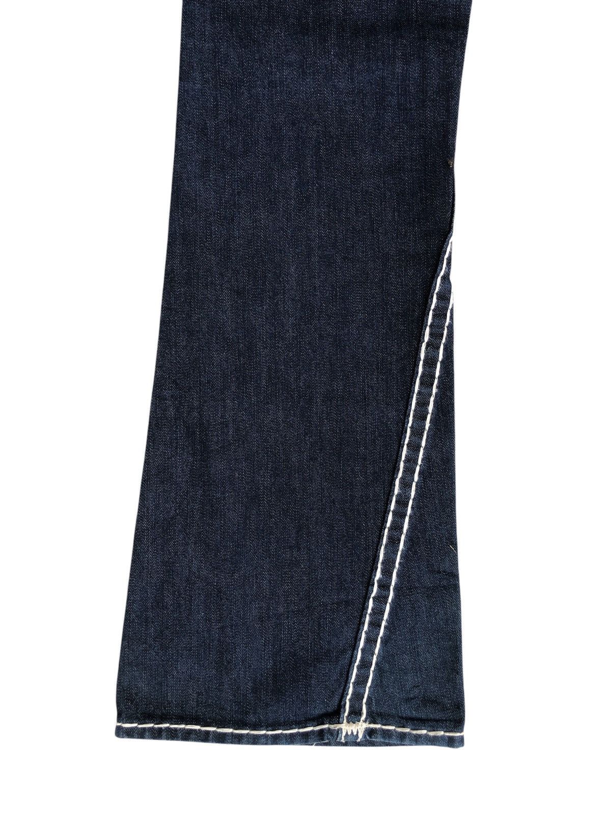 True Religion Vintage True Religion Flared Jeans White Stitch Size US 31 - 11 Thumbnail